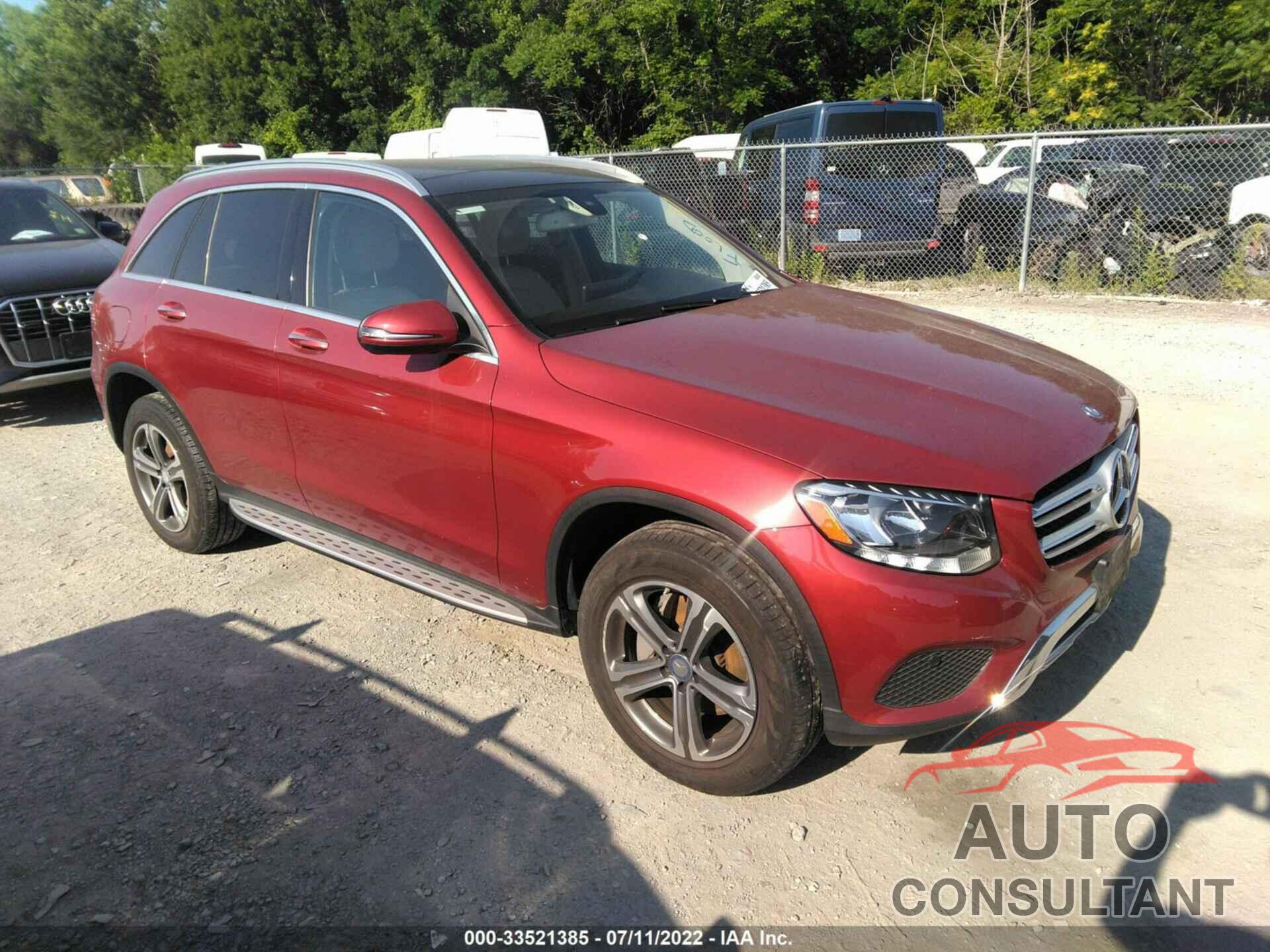 MERCEDES-BENZ GLC 2017 - WDC0G4KB4HF149094