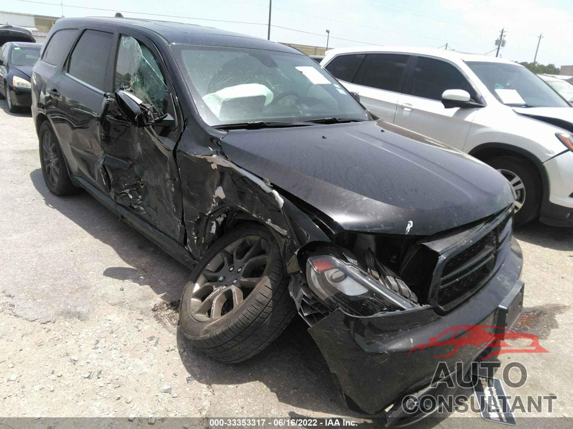 DODGE DURANGO 2017 - 1C4SDJCT9HC725339