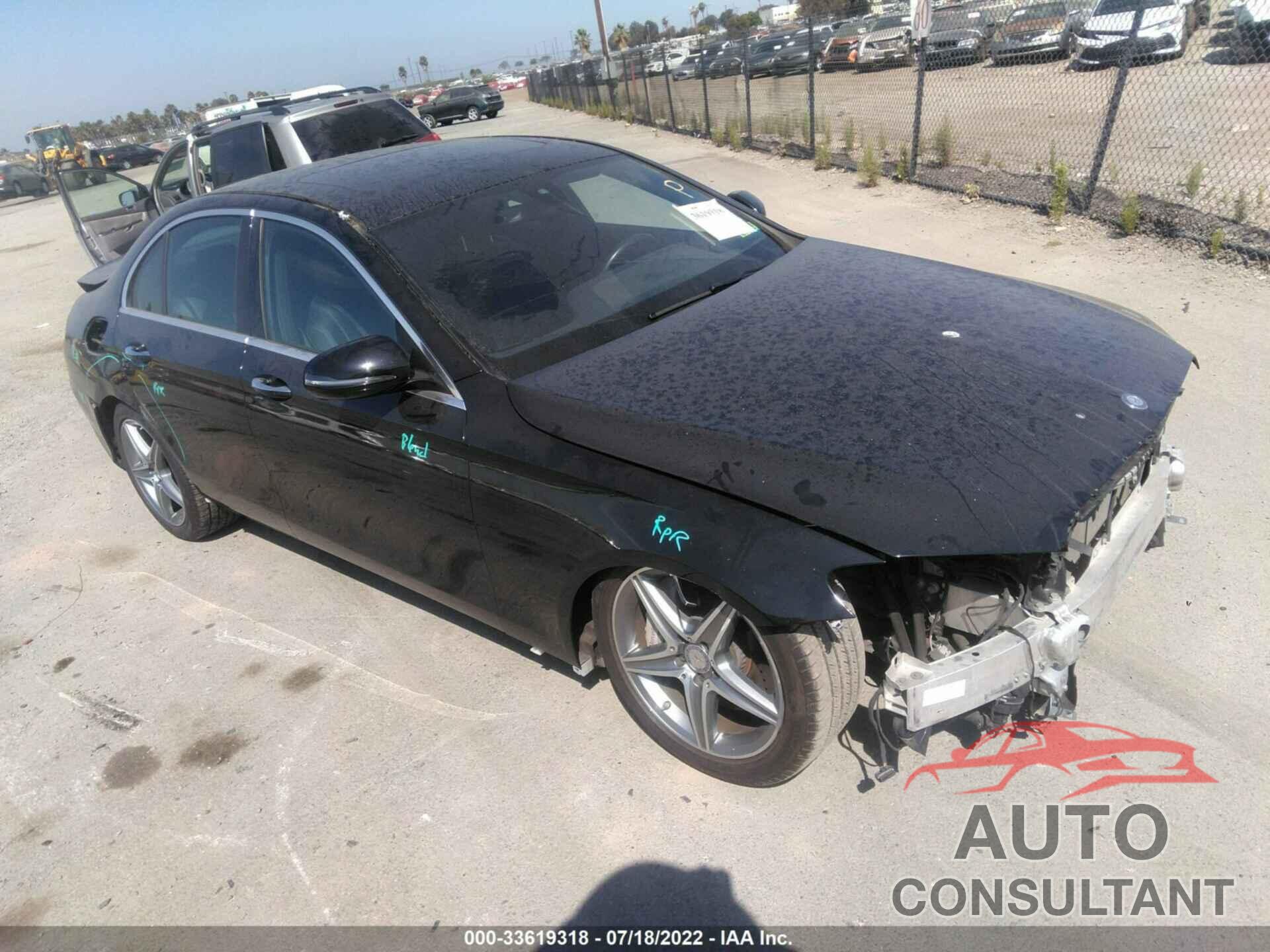 MERCEDES-BENZ E-CLASS 2017 - WDDZF4JB6HA061247