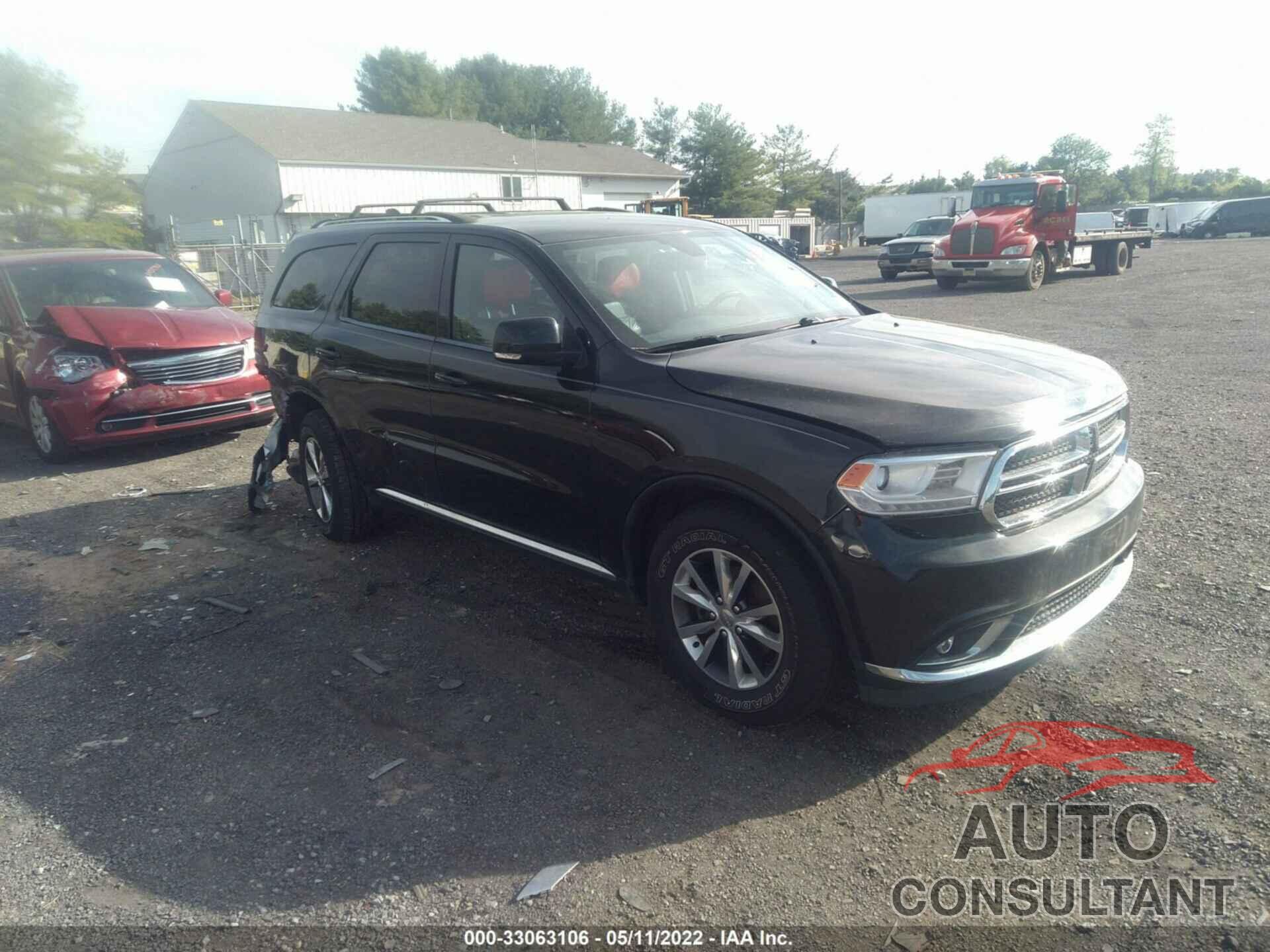 DODGE DURANGO 2016 - 1C4RDJDG0GC449275