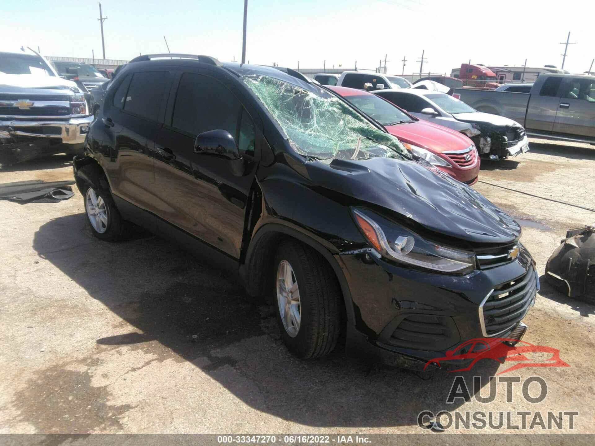 CHEVROLET TRAX 2022 - KL7CJPSM4NB517930