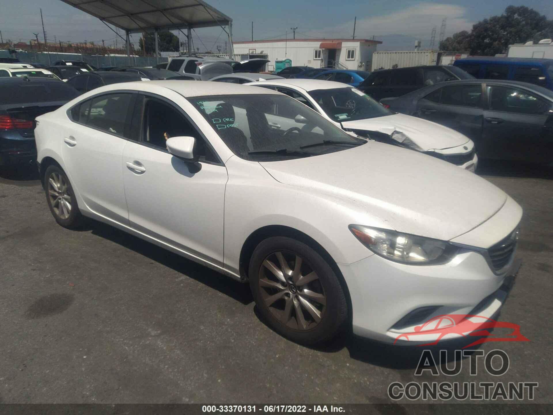 MAZDA MAZDA6 2016 - JM1GJ1U58G1480333