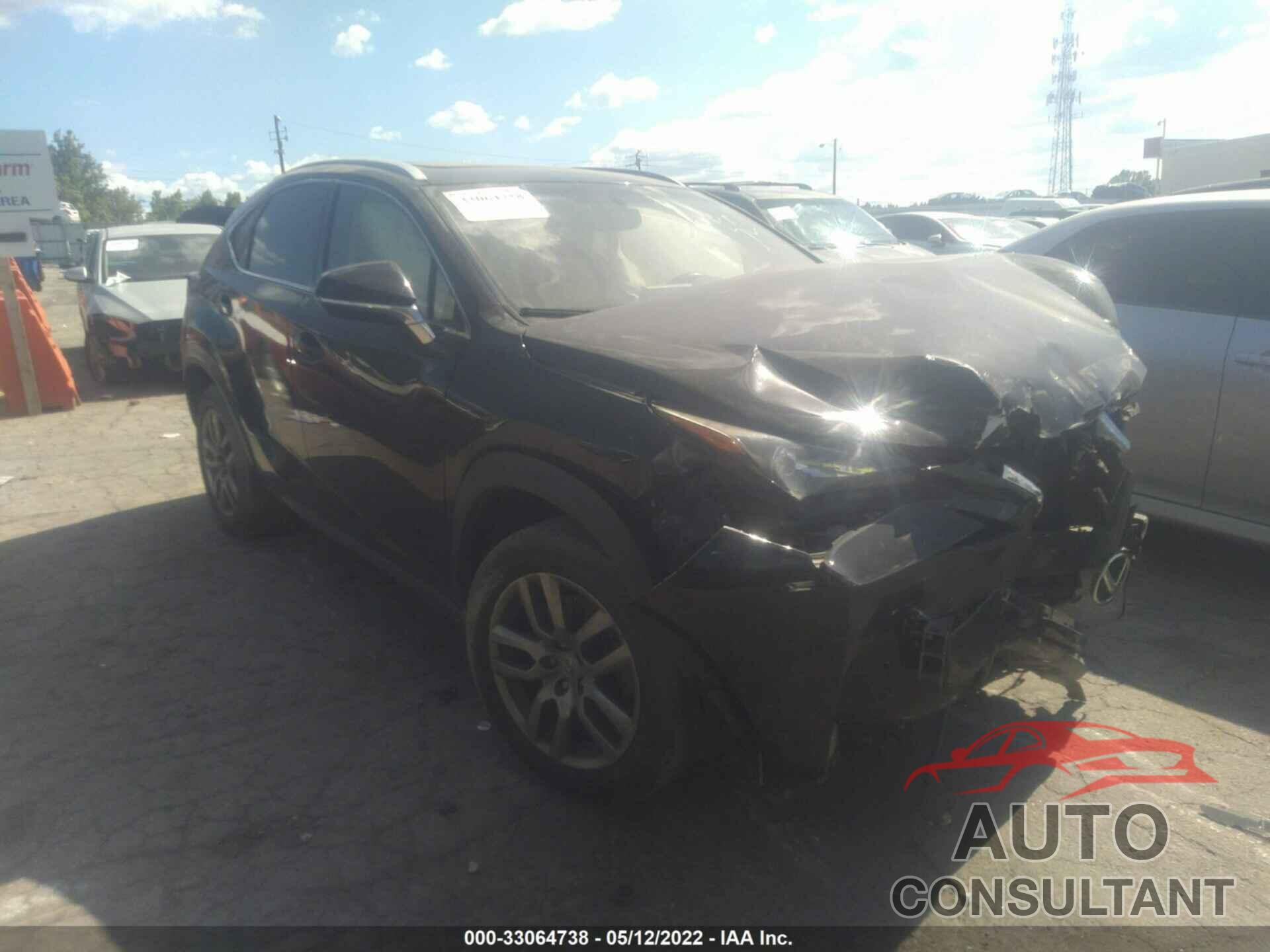 LEXUS NX 200T 2016 - JTJYARBZ5G2030901