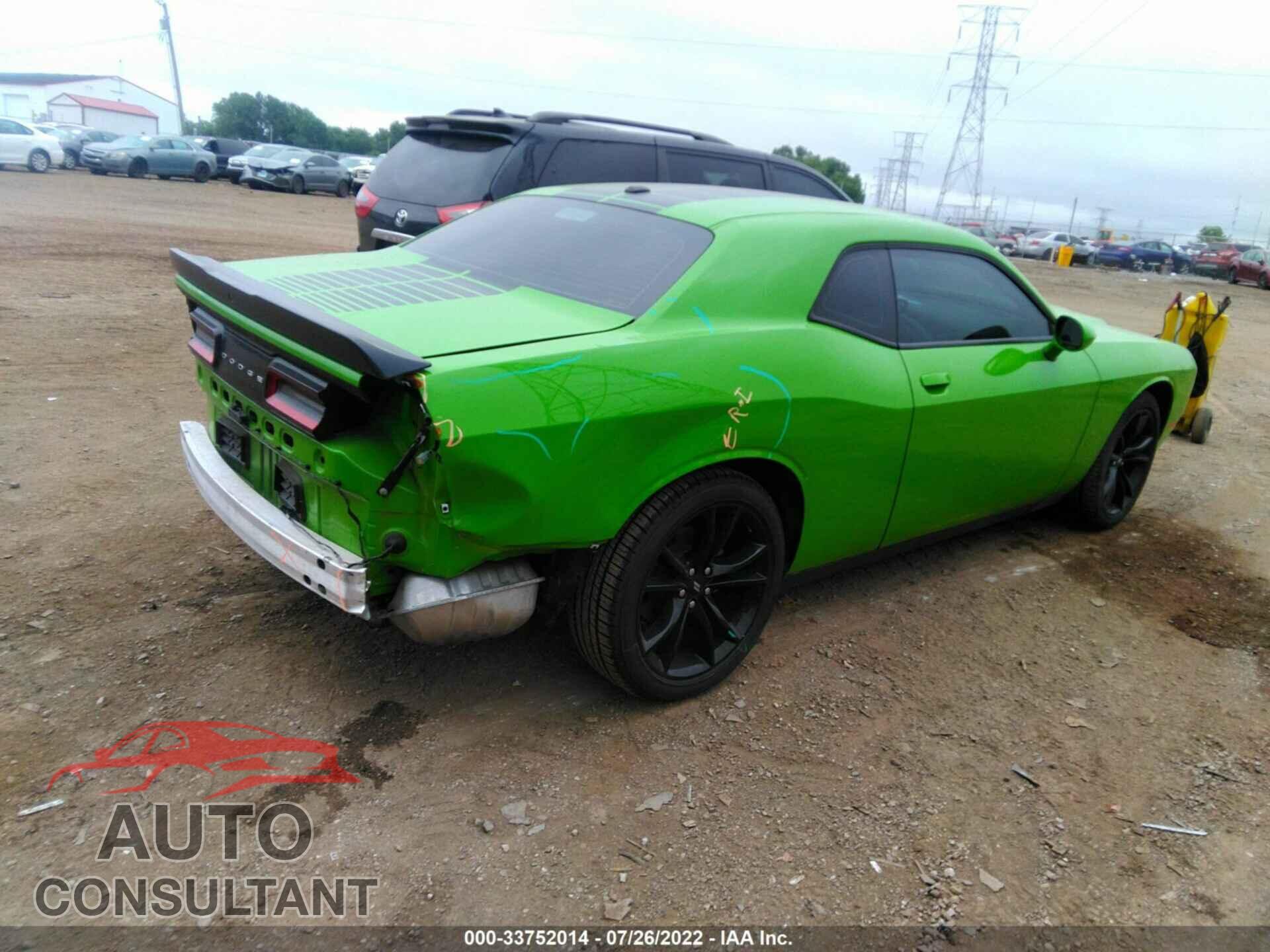 DODGE CHALLENGER 2017 - 2C3CDZAG3HH611329