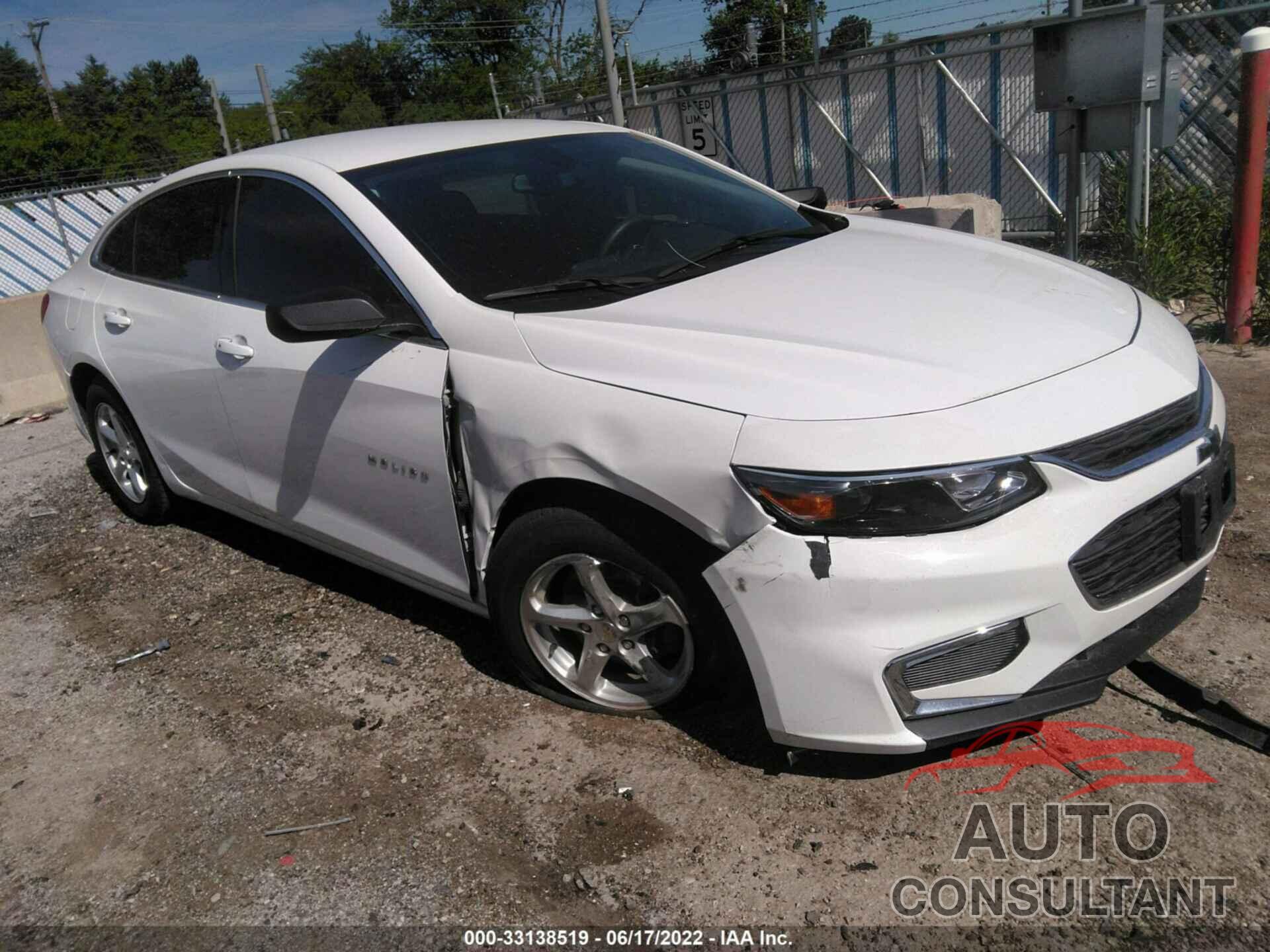CHEVROLET MALIBU 2017 - 1G1ZB5ST4HF269724