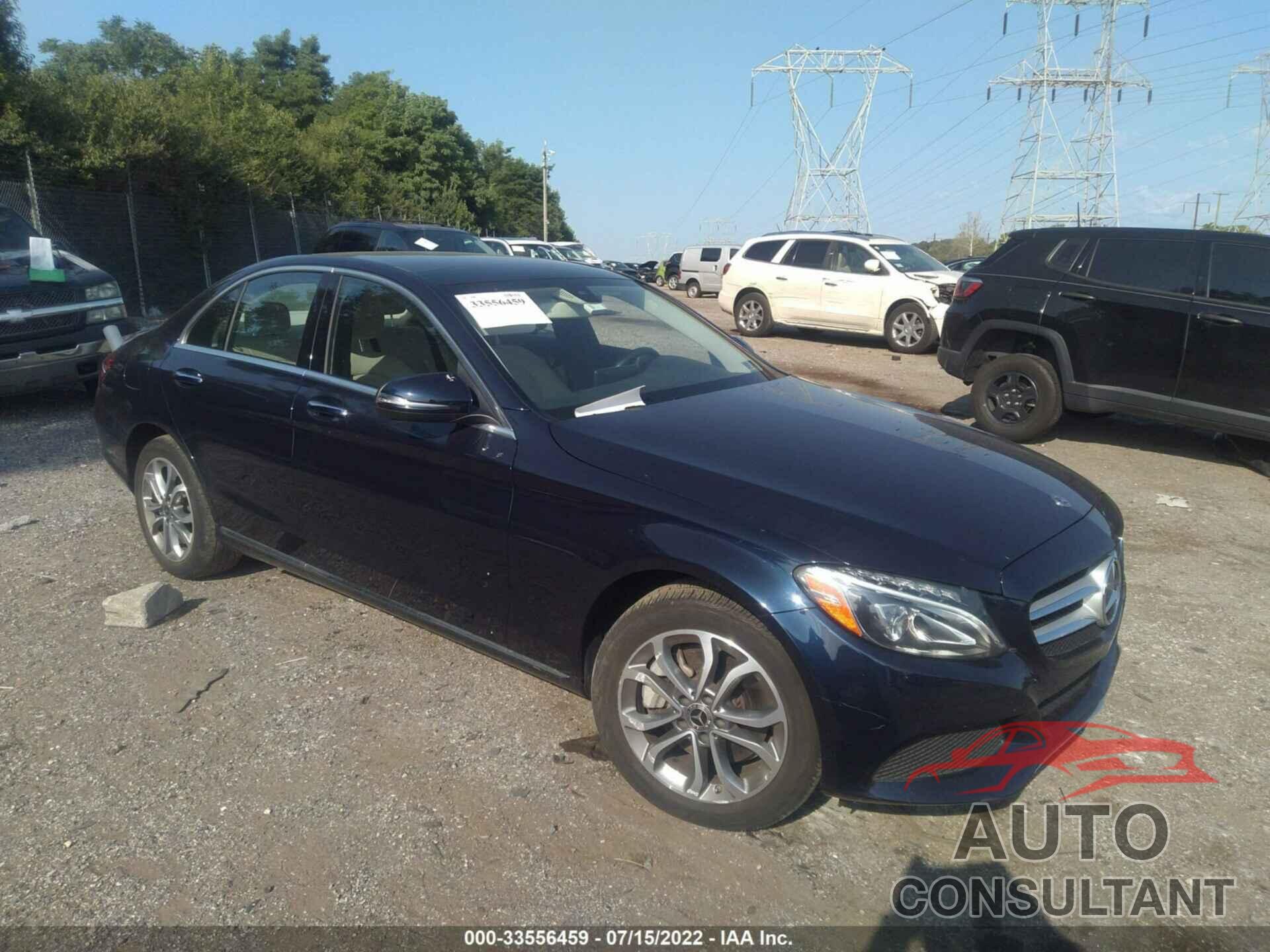 MERCEDES-BENZ C-CLASS 2017 - WDDWF4KB5HR296841