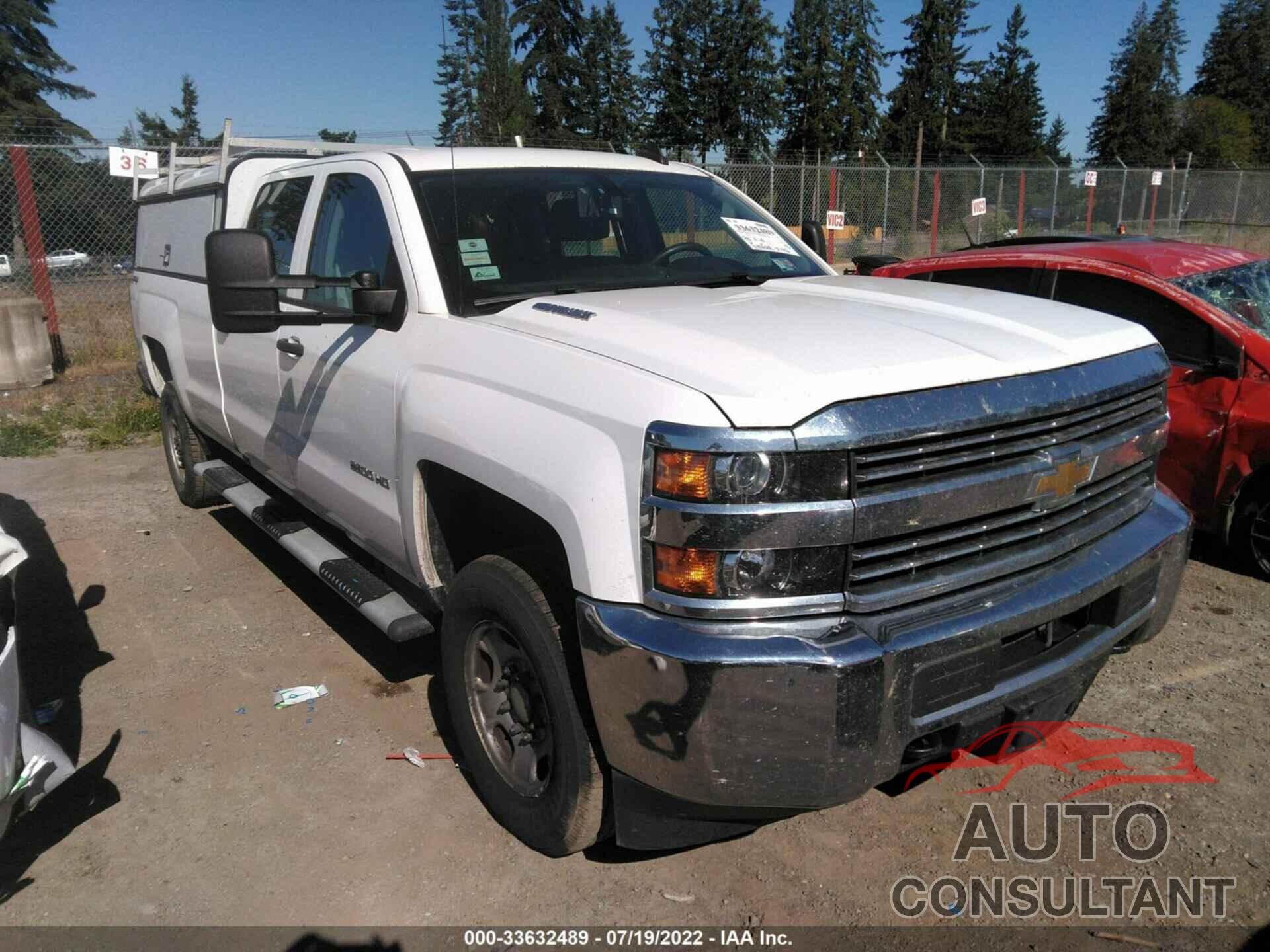 CHEVROLET SILVERADO 2500HD 2016 - 1GC1KUE83GF242907