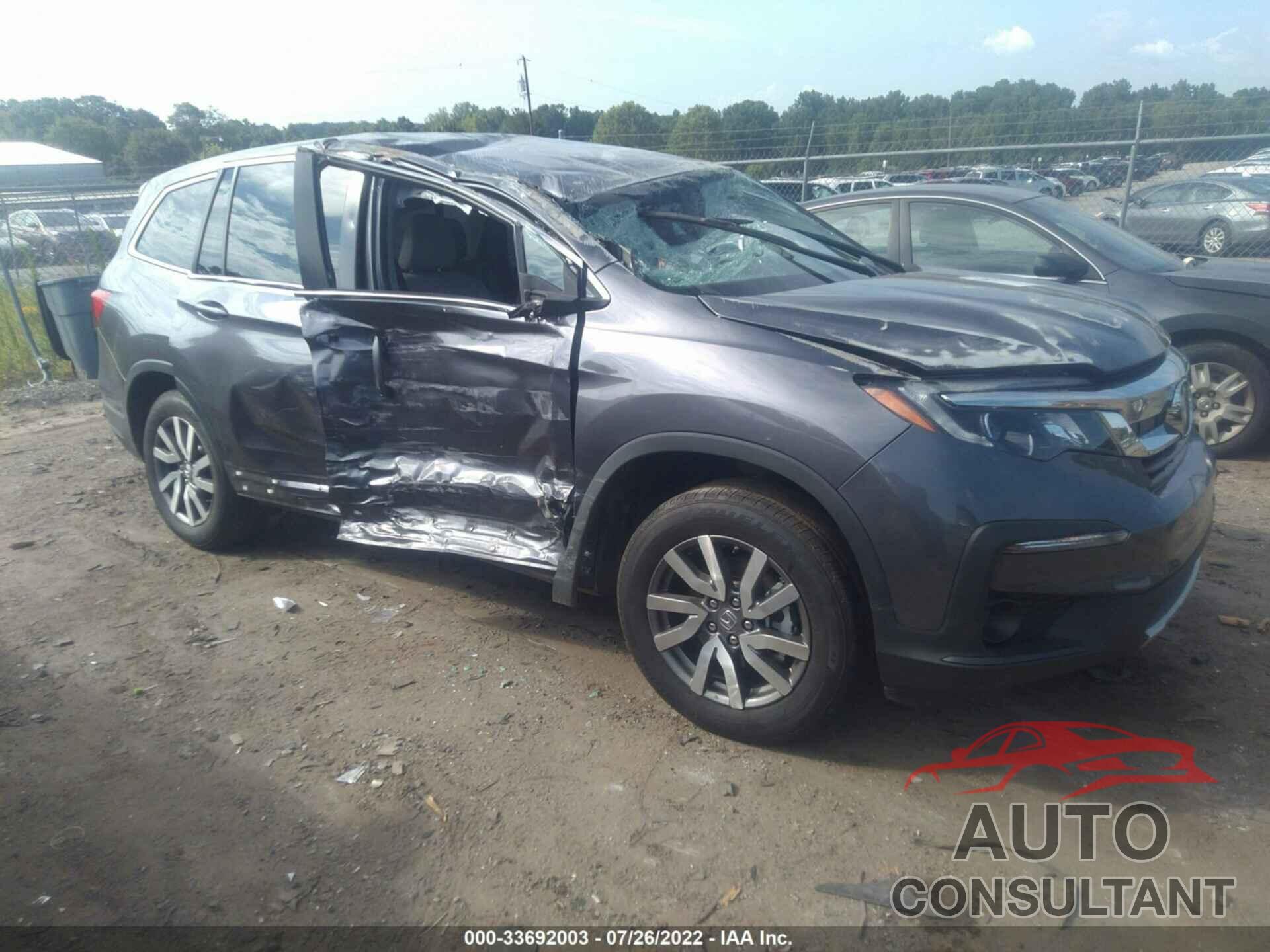HONDA PILOT 2021 - 5FNYF5H31MB034534