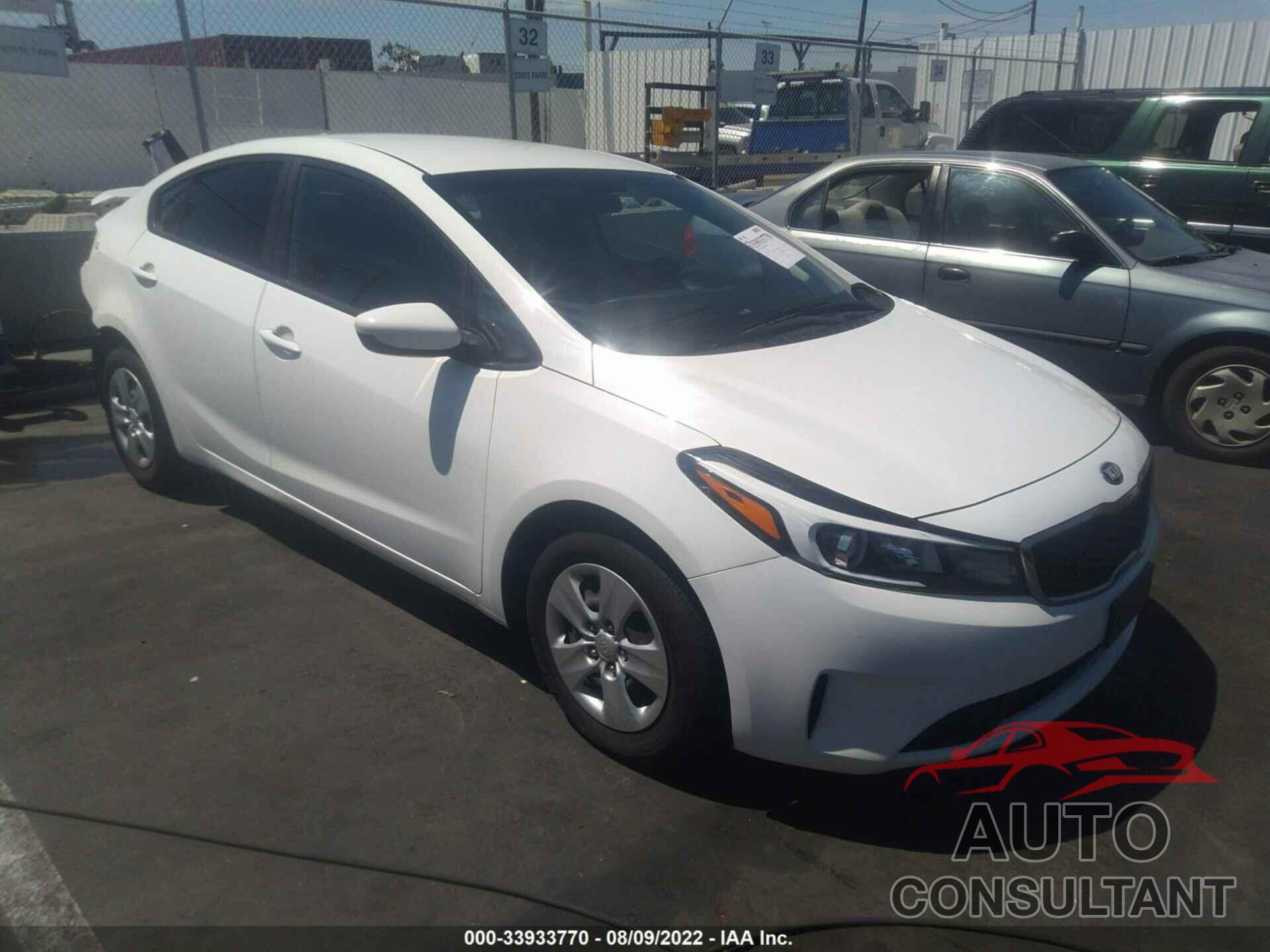 KIA FORTE 2017 - 3KPFK4A70HE024261