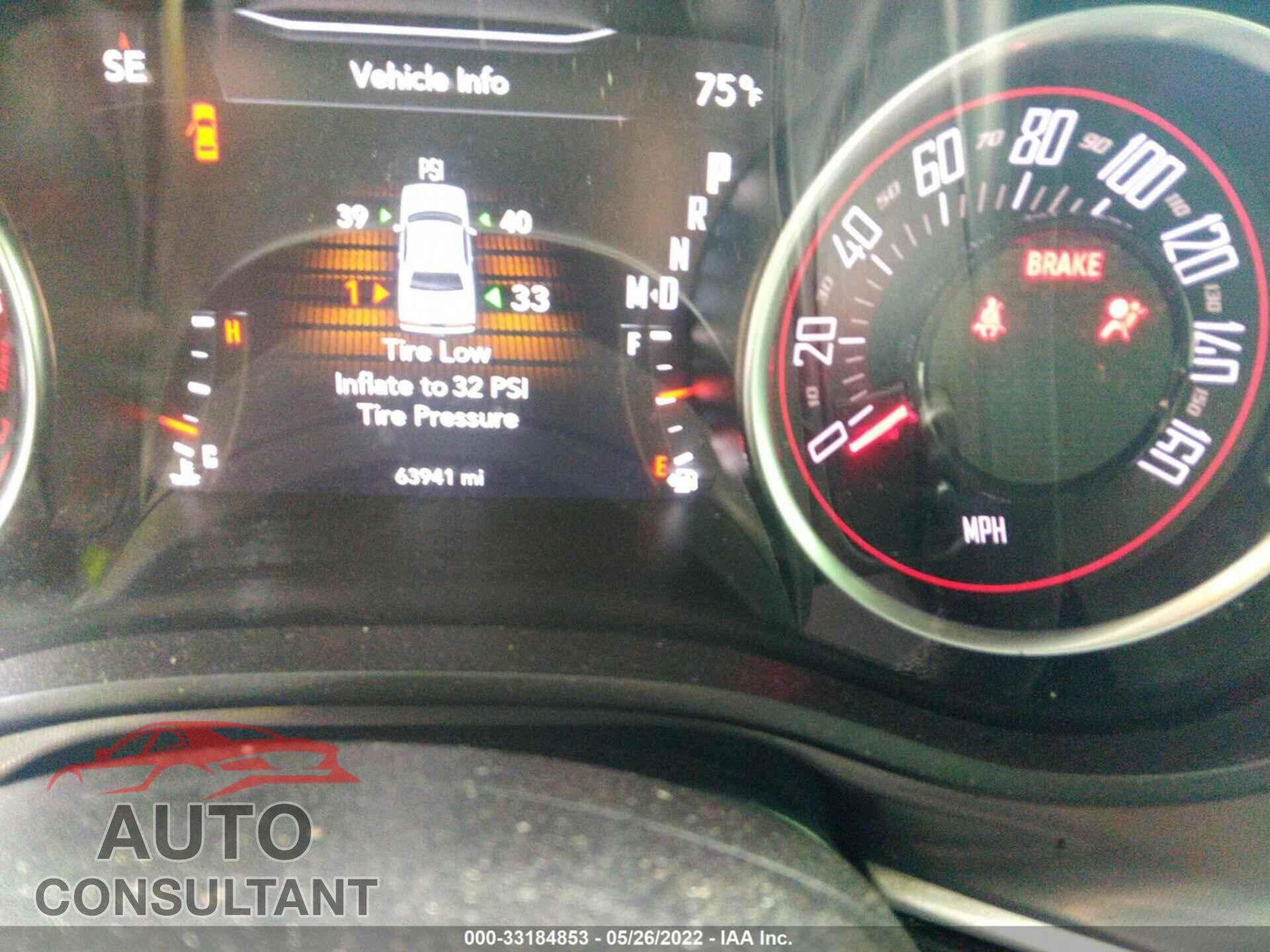 DODGE CHALLENGER 2019 - 2C3CDZAG1KH561652