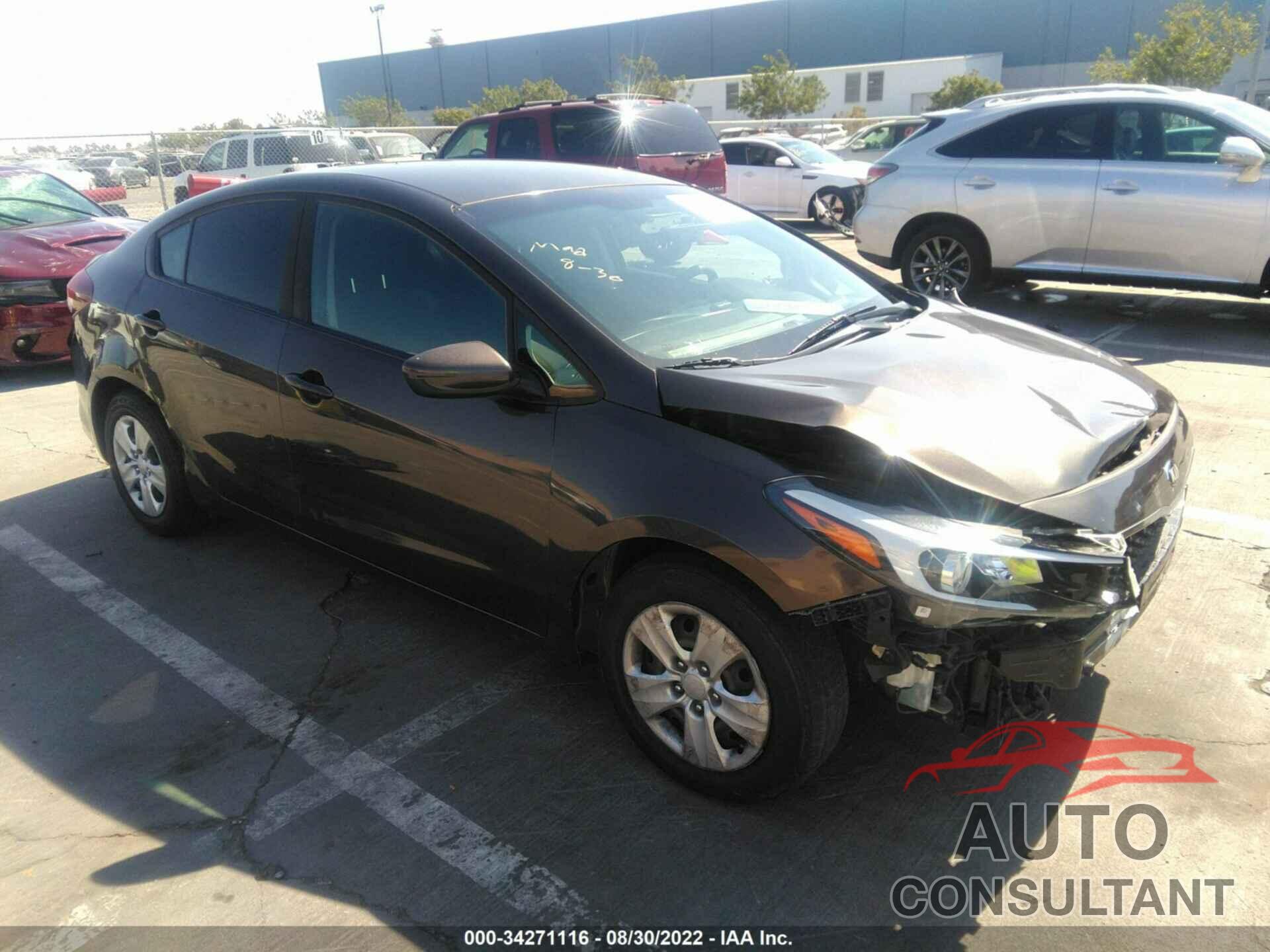 KIA FORTE 2017 - 3KPFK4A71HE038444