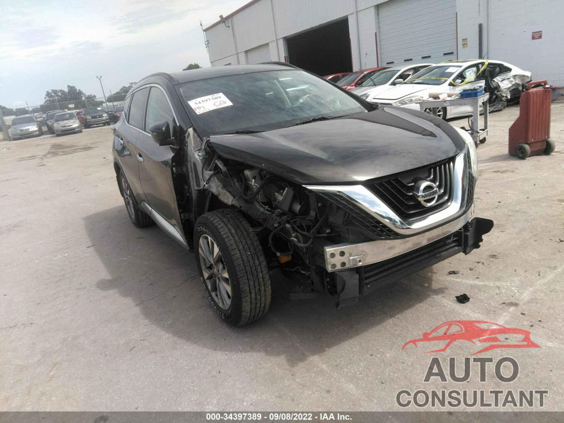 NISSAN MURANO 2017 - 5N1AZ2MG5HN194726