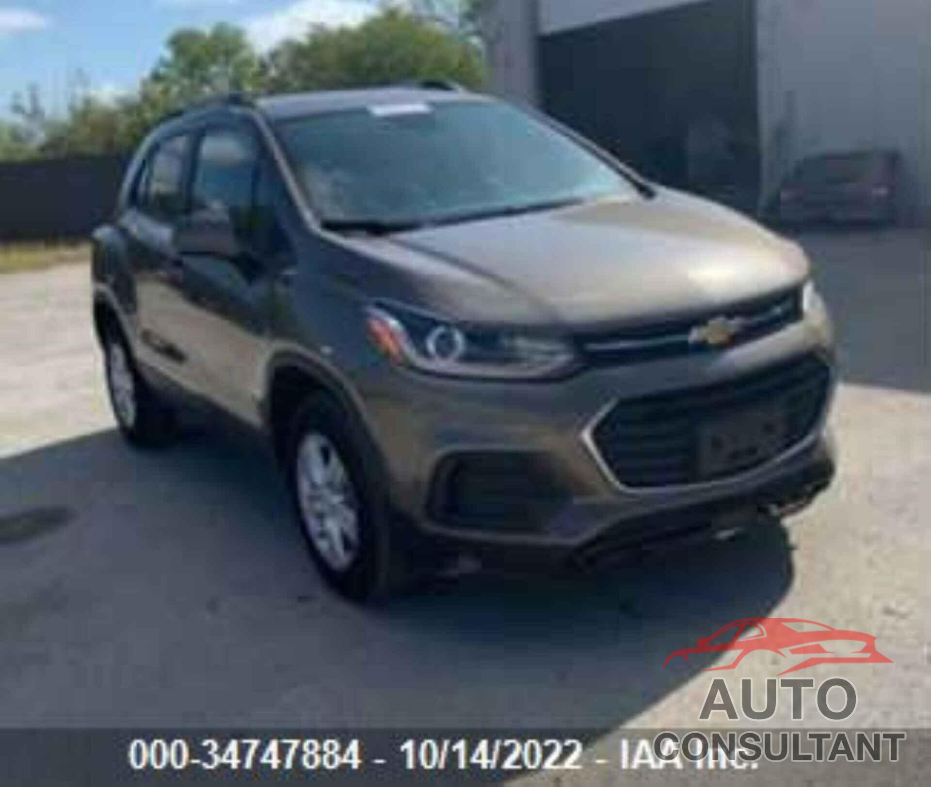 CHEVROLET TRAX 2021 - KL7CJPSMXMB373606