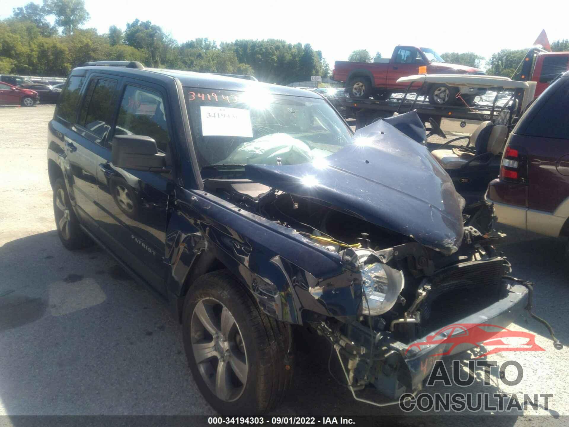 JEEP PATRIOT 2016 - 1C4NJPFA5GD678466