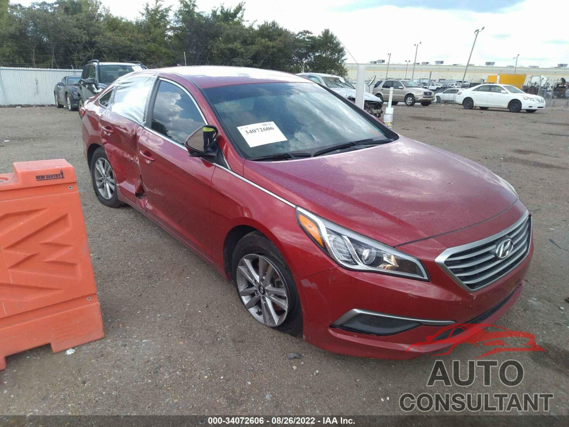HYUNDAI SONATA 2017 - 5NPE24AF3HH469446