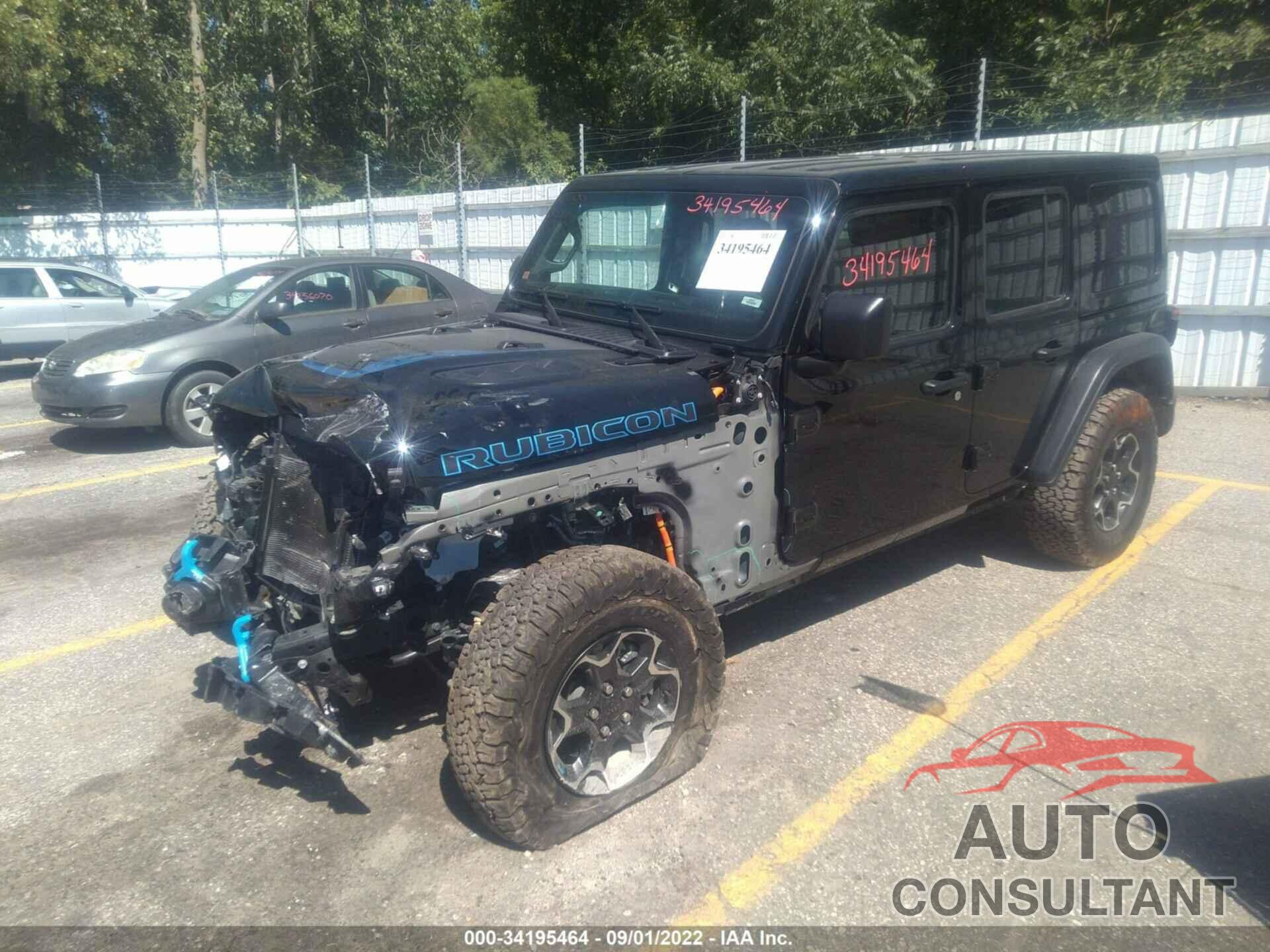 JEEP WRANGLER 4XE 2022 - 1C4JJXR65NW153074