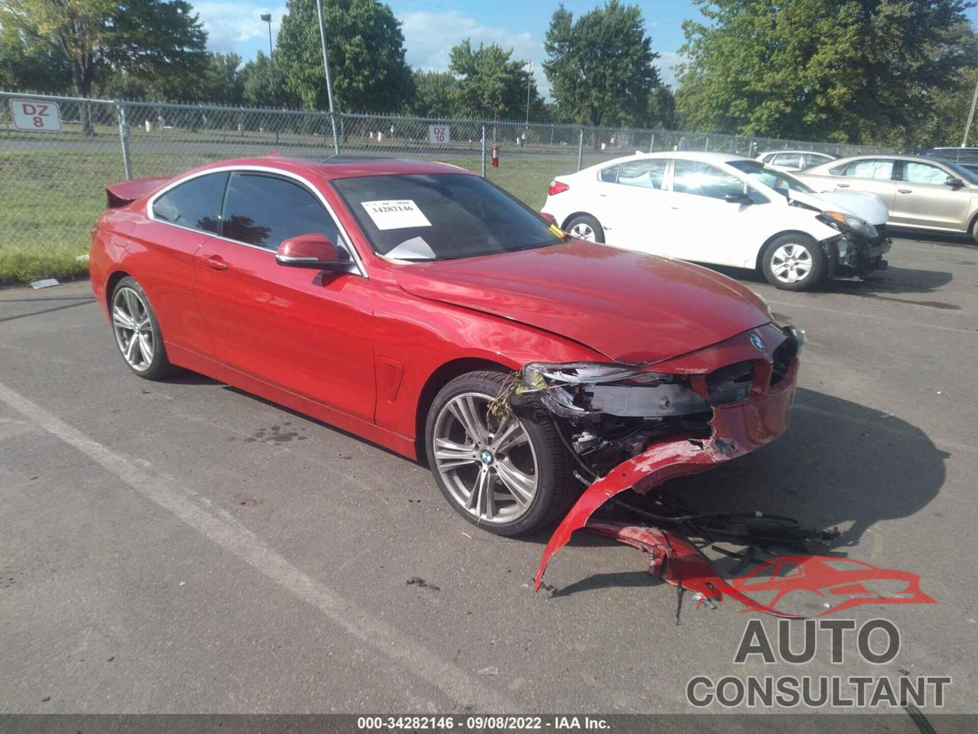 BMW 4 SERIES 2016 - WBA3N9C59GK248916