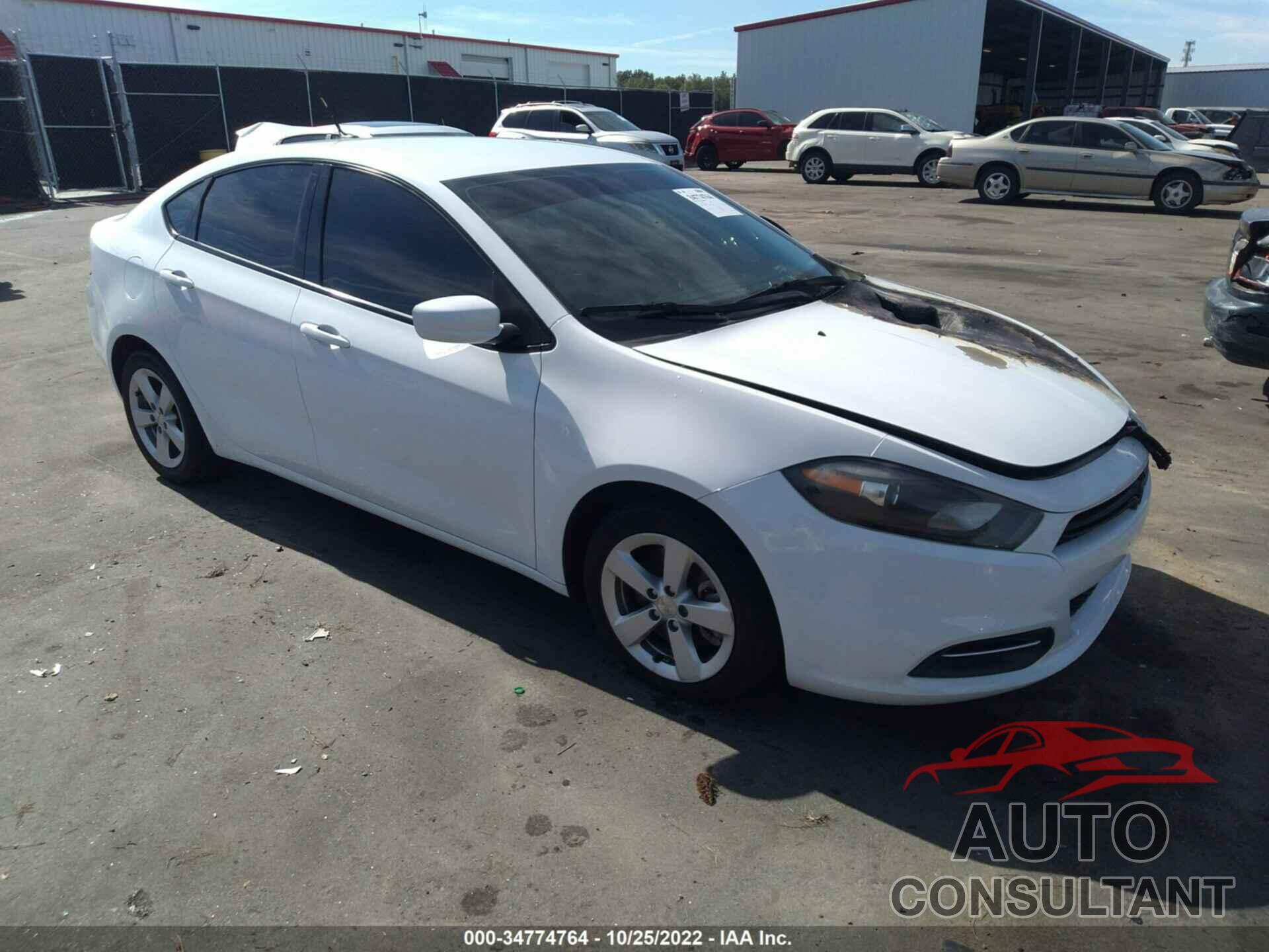 DODGE DART 2016 - 1C3CDFBA5GD604645