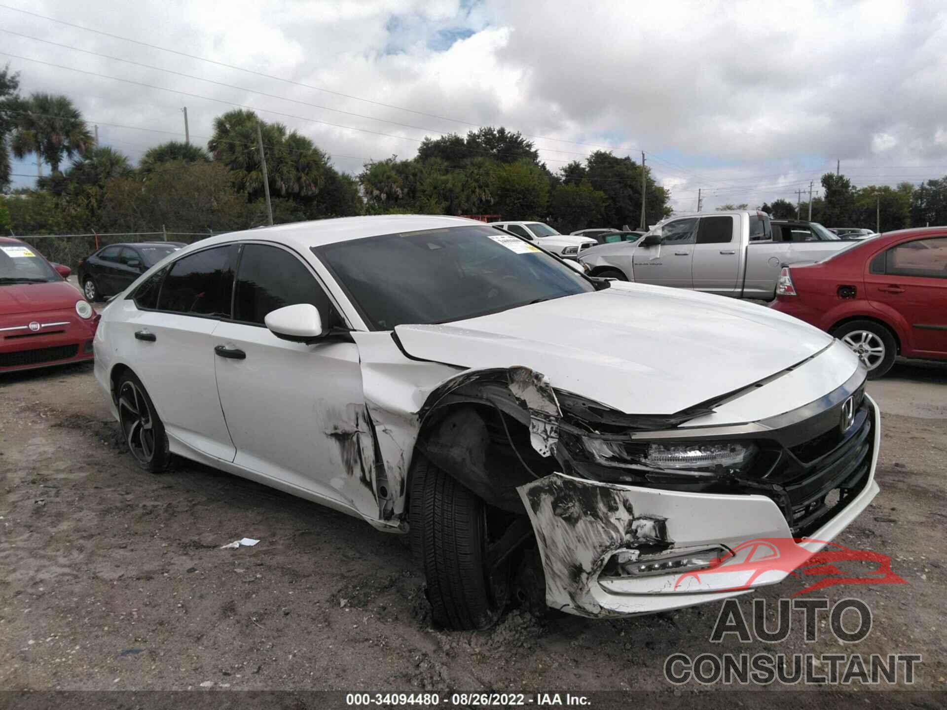 HONDA ACCORD SEDAN 2019 - 1HGCV1F34KA047598