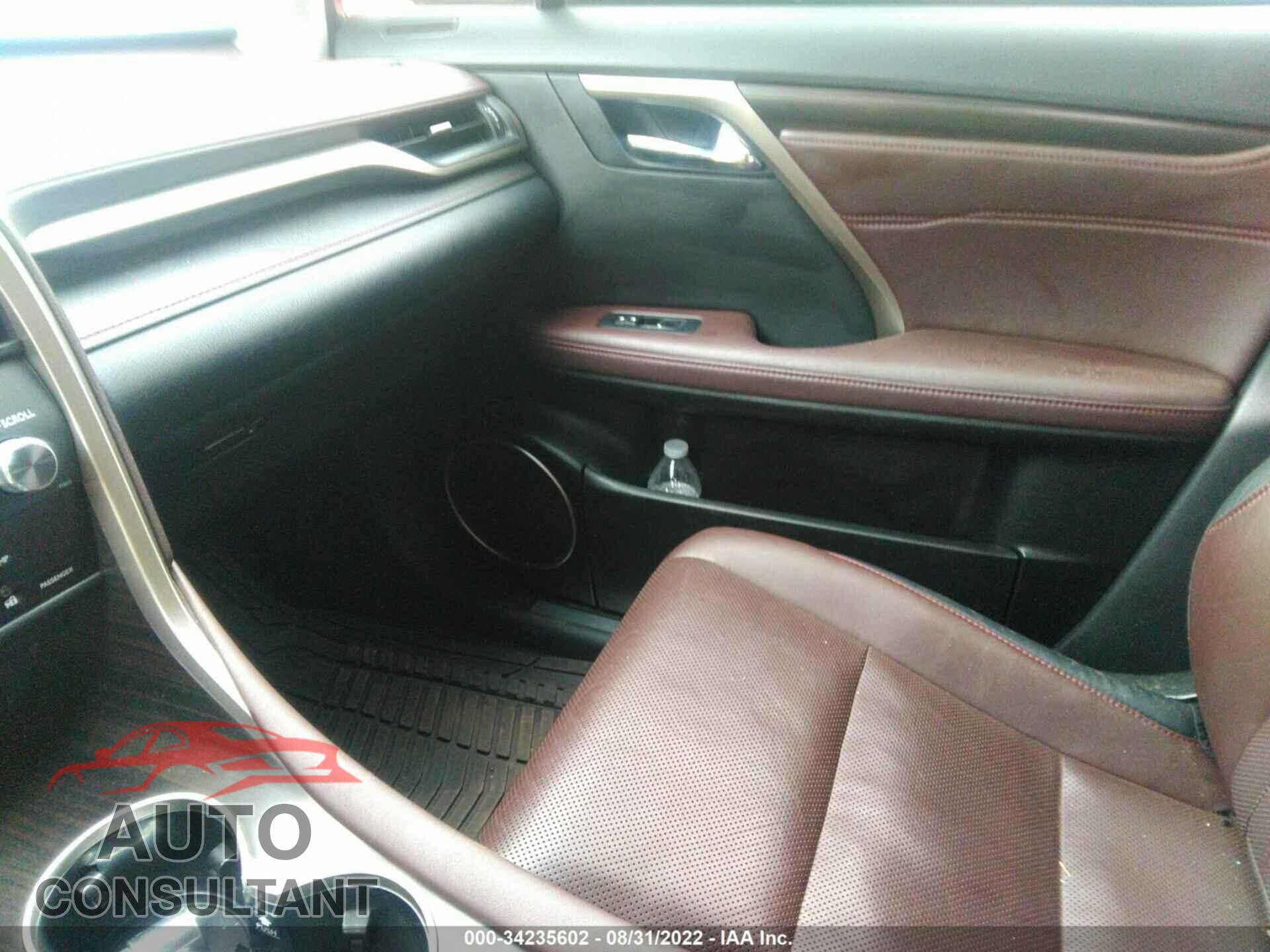 LEXUS RX 2017 - 2T2ZZMCA7HC036628