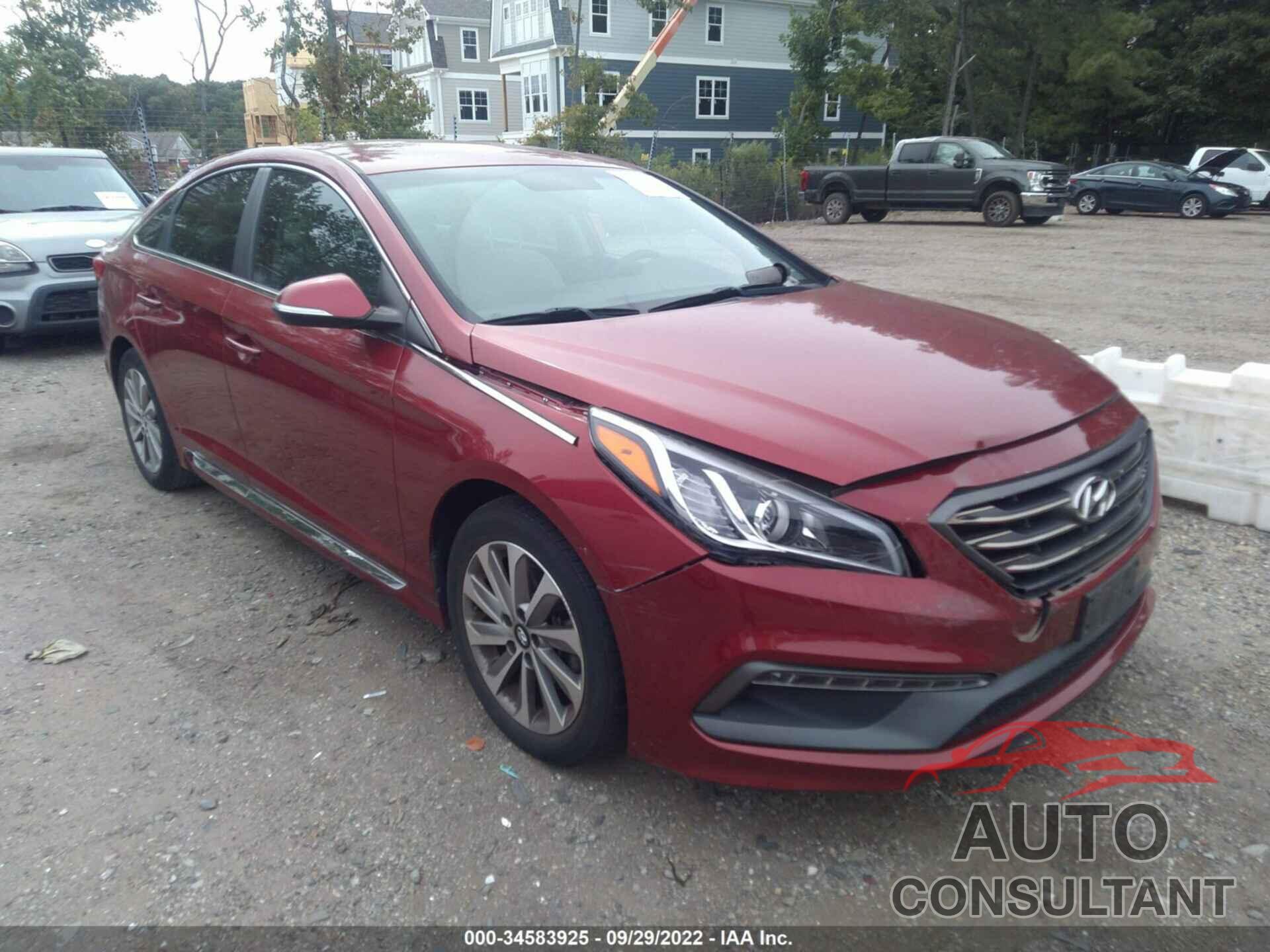 HYUNDAI SONATA 2016 - 5NPE34AF4GH269929