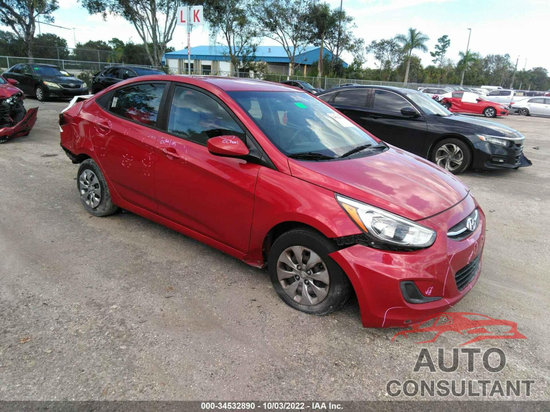 HYUNDAI ACCENT 2017 - KMHCT4AE2HU248708