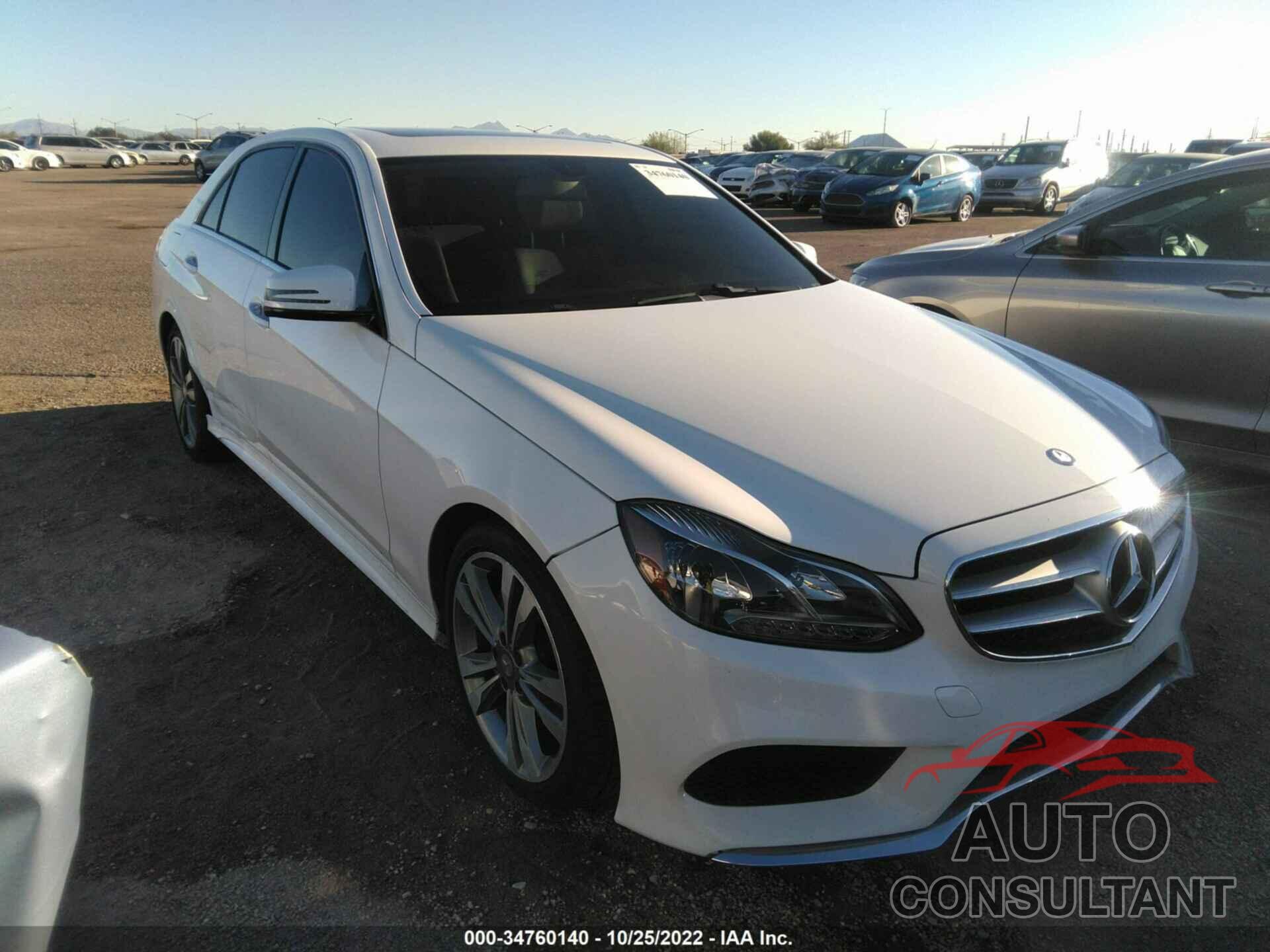 MERCEDES-BENZ E-CLASS 2016 - WDDHF5KB6GB248433