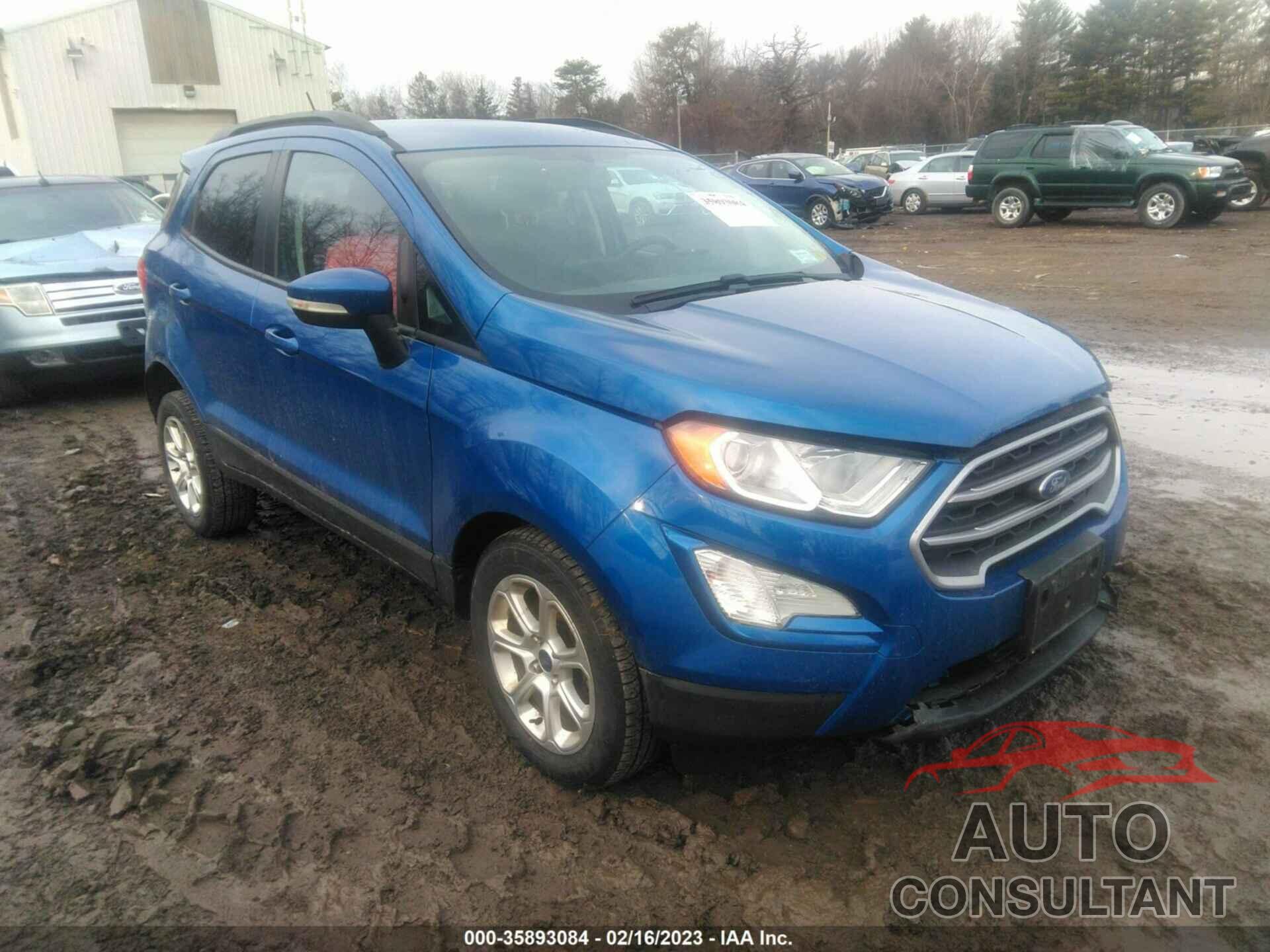 FORD ECOSPORT 2020 - MAJ6S3GL7LC328272