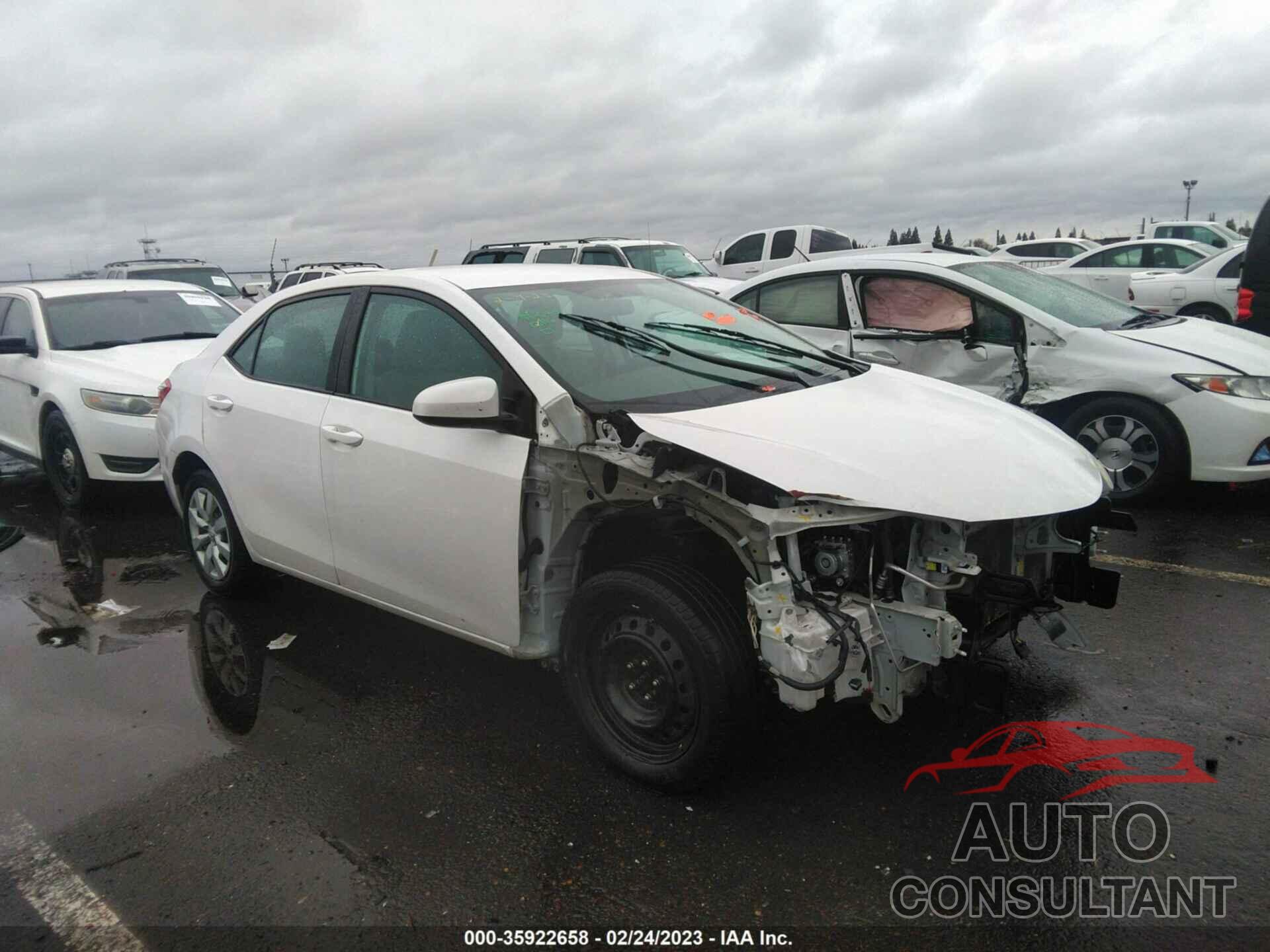 TOYOTA COROLLA 2016 - 5YFBURHE7GP500870