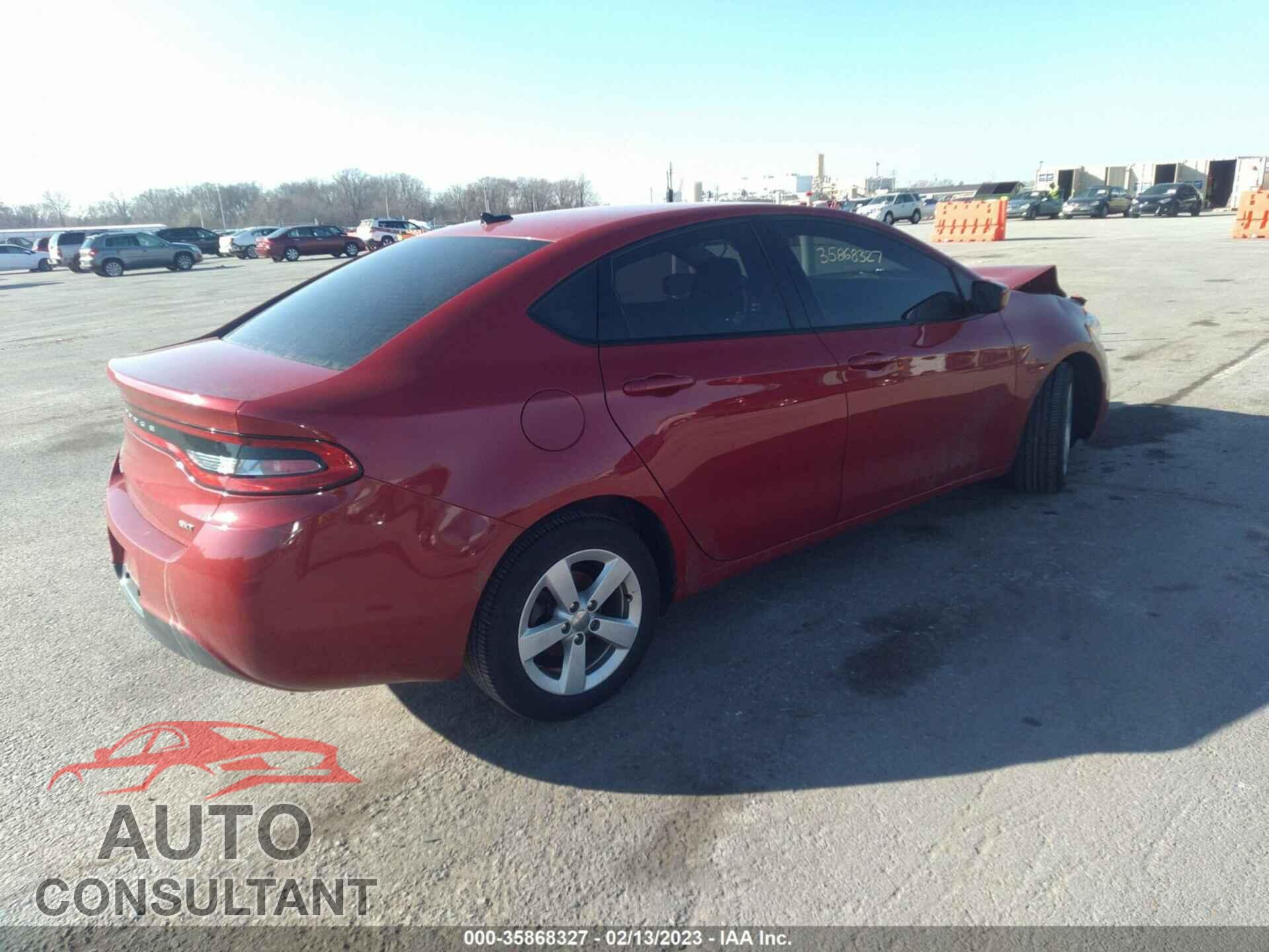 DODGE DART 2016 - 1C3CDFFA1GD816081