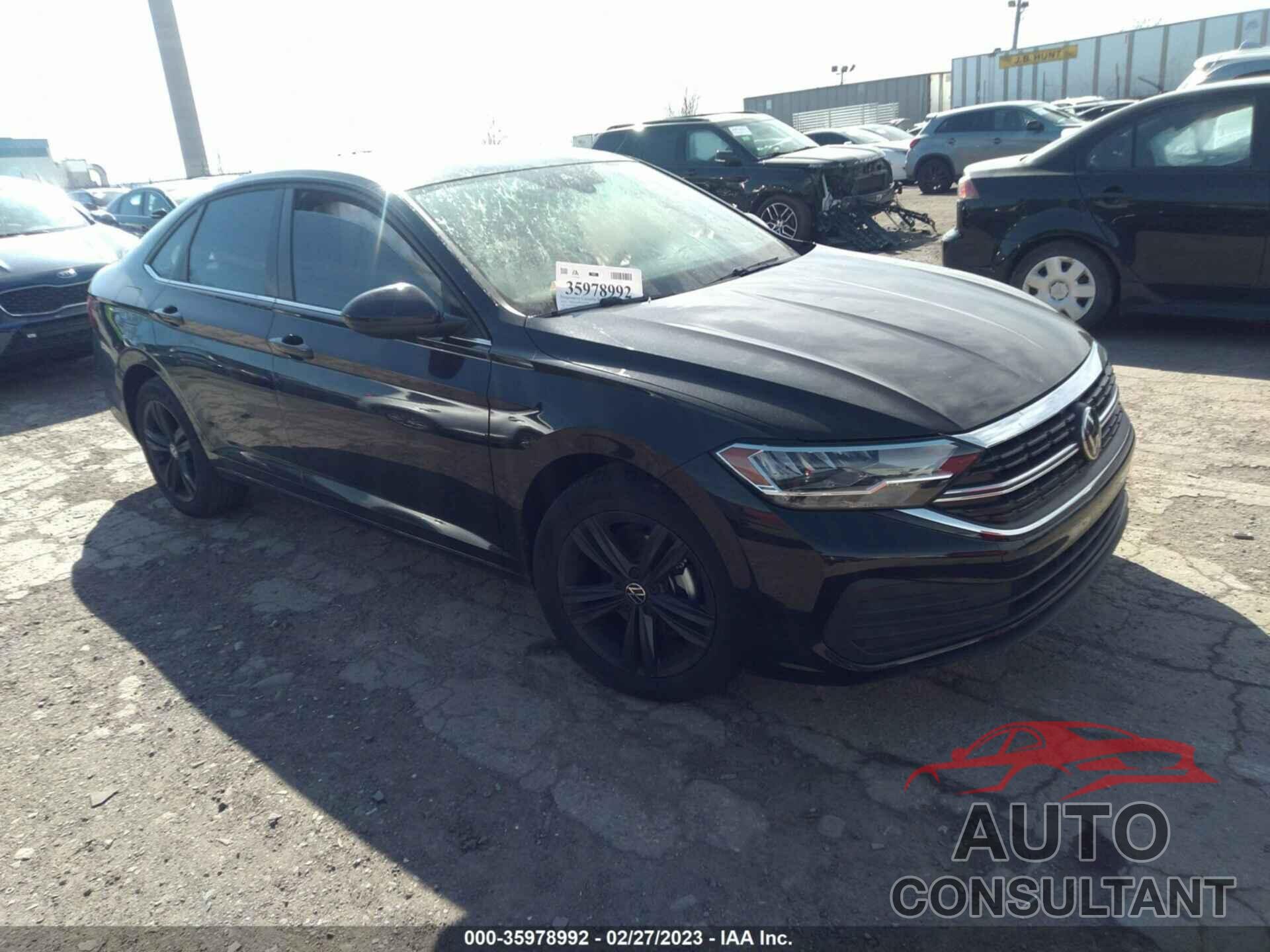 VOLKSWAGEN JETTA 2022 - 3VW7M7BU6NM002753