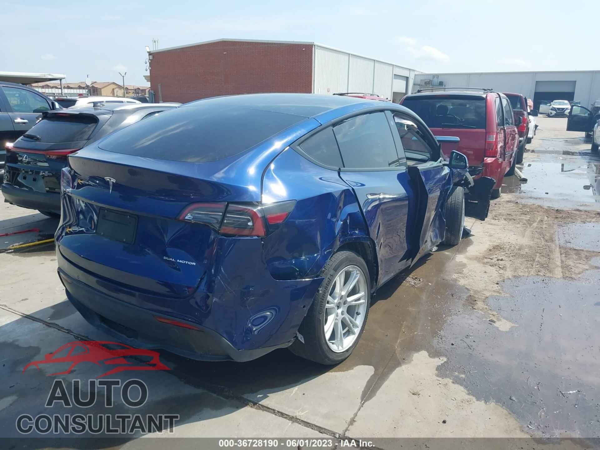 TESLA MODEL Y 2022 - 7SAYGDEE2NF322211