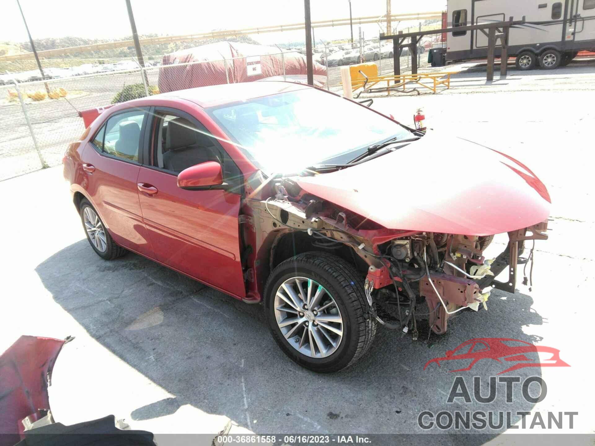 TOYOTA COROLLA 2015 - 5YFBURHE0FP190639