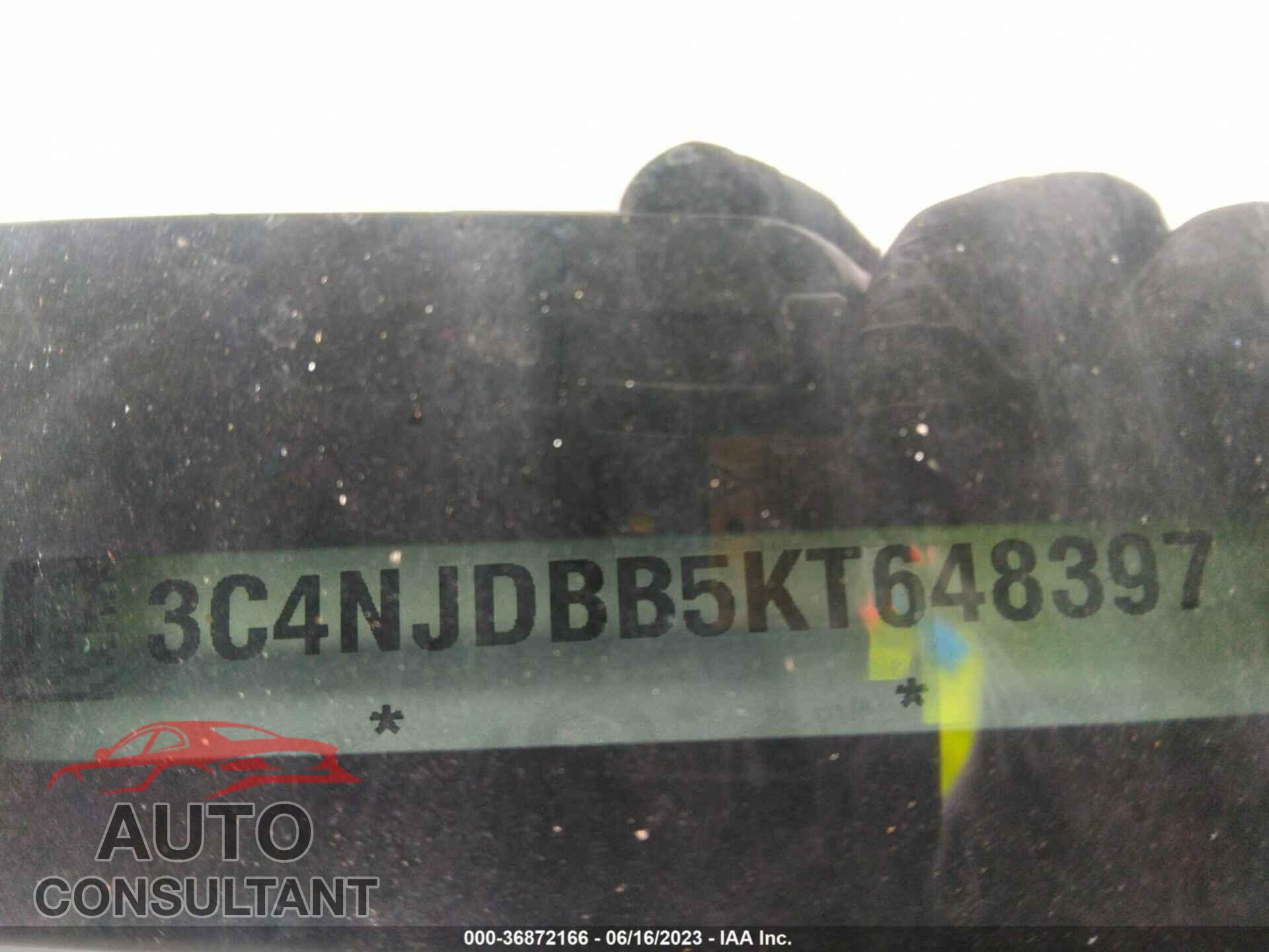 JEEP COMPASS 2019 - 3C4NJDBB5KT648397