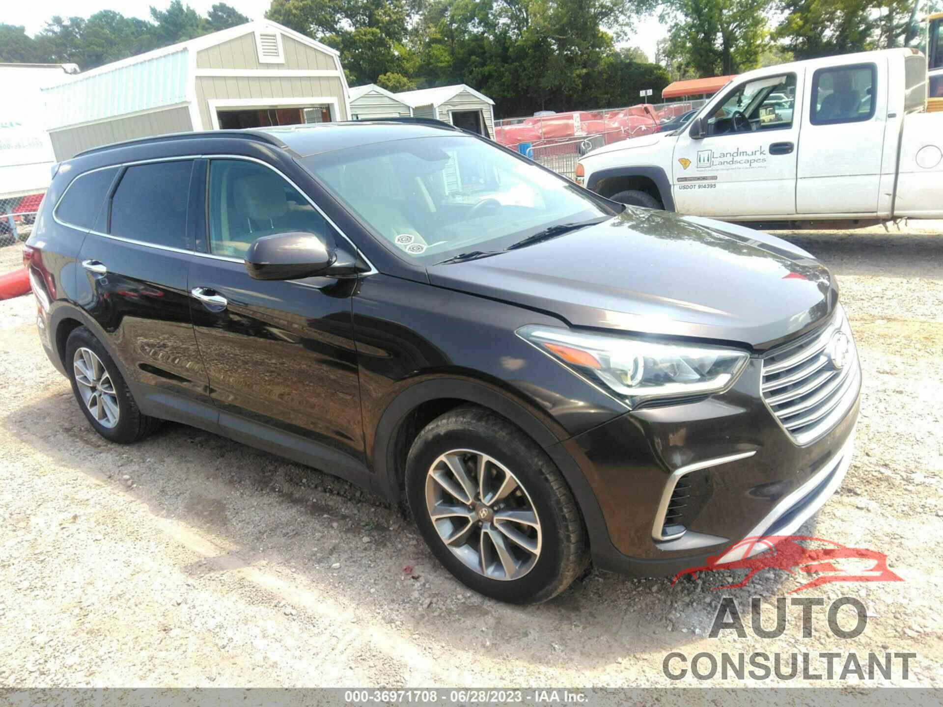 HYUNDAI SANTA FE 2017 - KM8SM4HF3HU171502