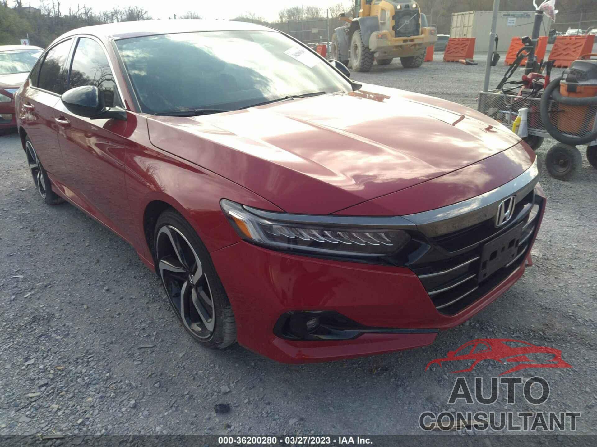 HONDA ACCORD SEDAN 2022 - 1HGCV2F33NA012108