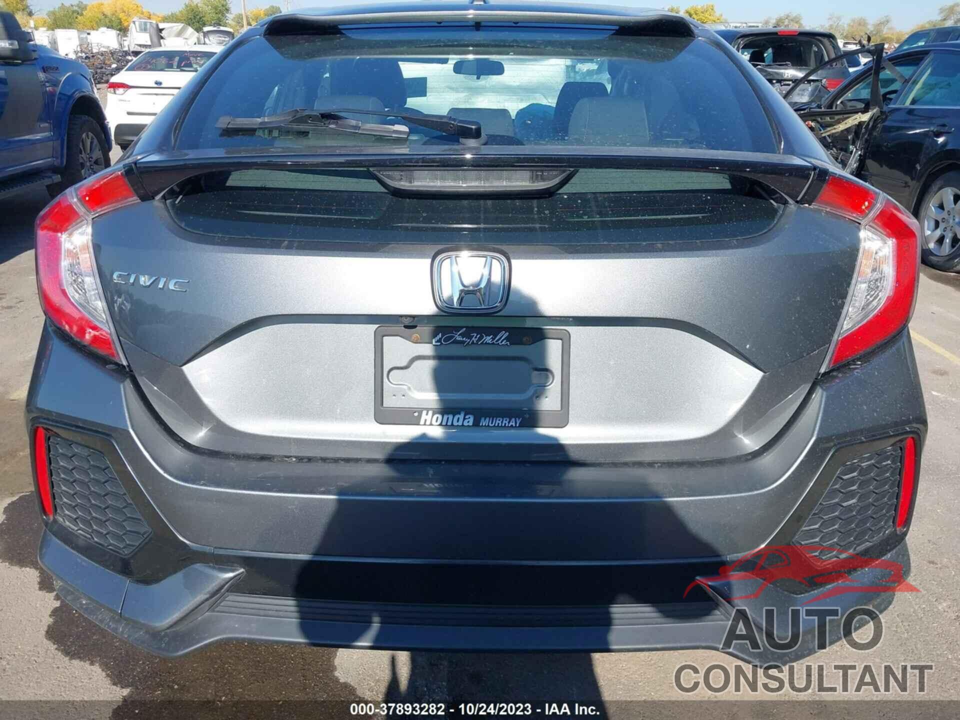 HONDA CIVIC HATCHBACK 2017 - SHHFK7H24HU222846