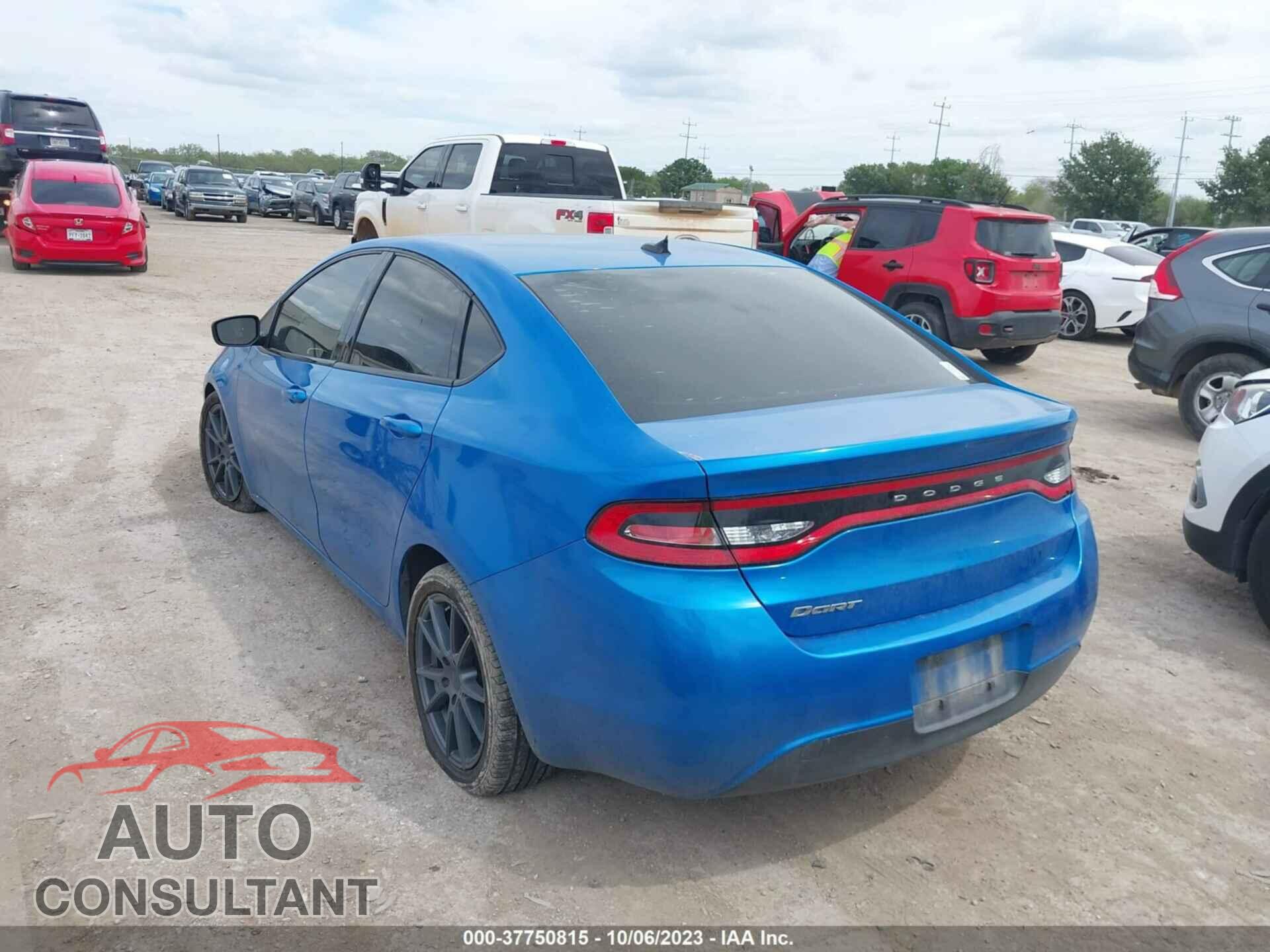 DODGE DART 2015 - 1C3CDFAA5FD406048