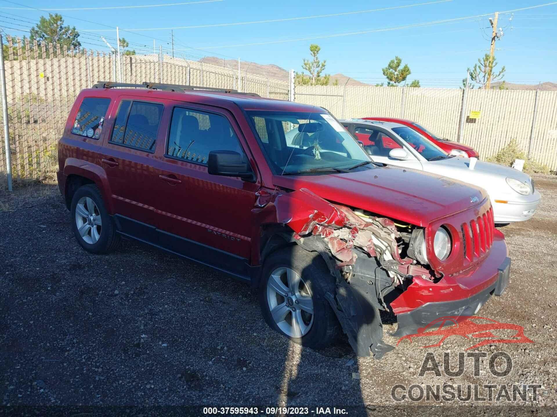 JEEP PATRIOT 2017 - 1C4NJRFB5HD124852