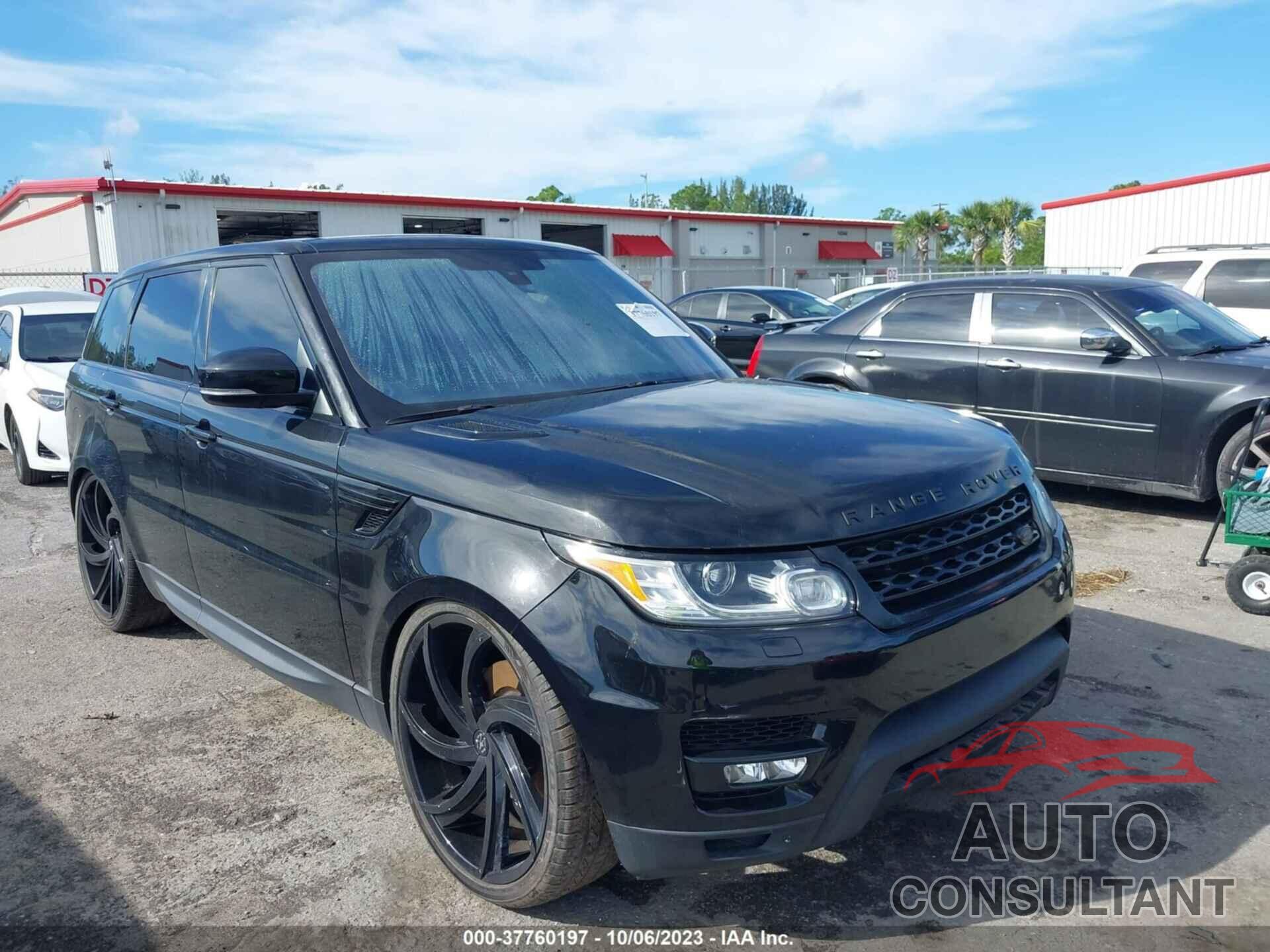 LAND ROVER RANGE ROVER SPORT 2016 - SALWR2KF8GA568359