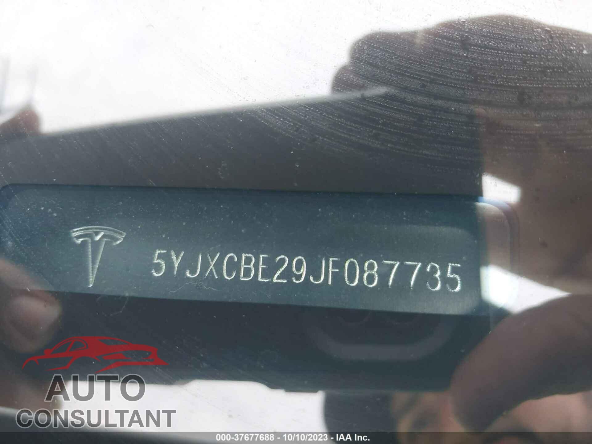 TESLA MODEL X 2018 - 5YJXCBE29JF087735