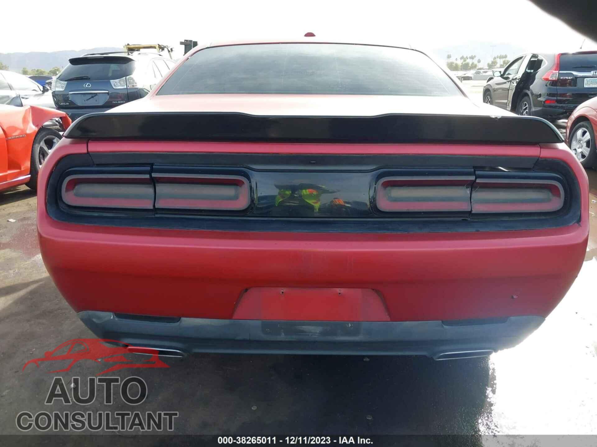 DODGE CHALLENGER 2016 - 2C3CDZAG8GH172644