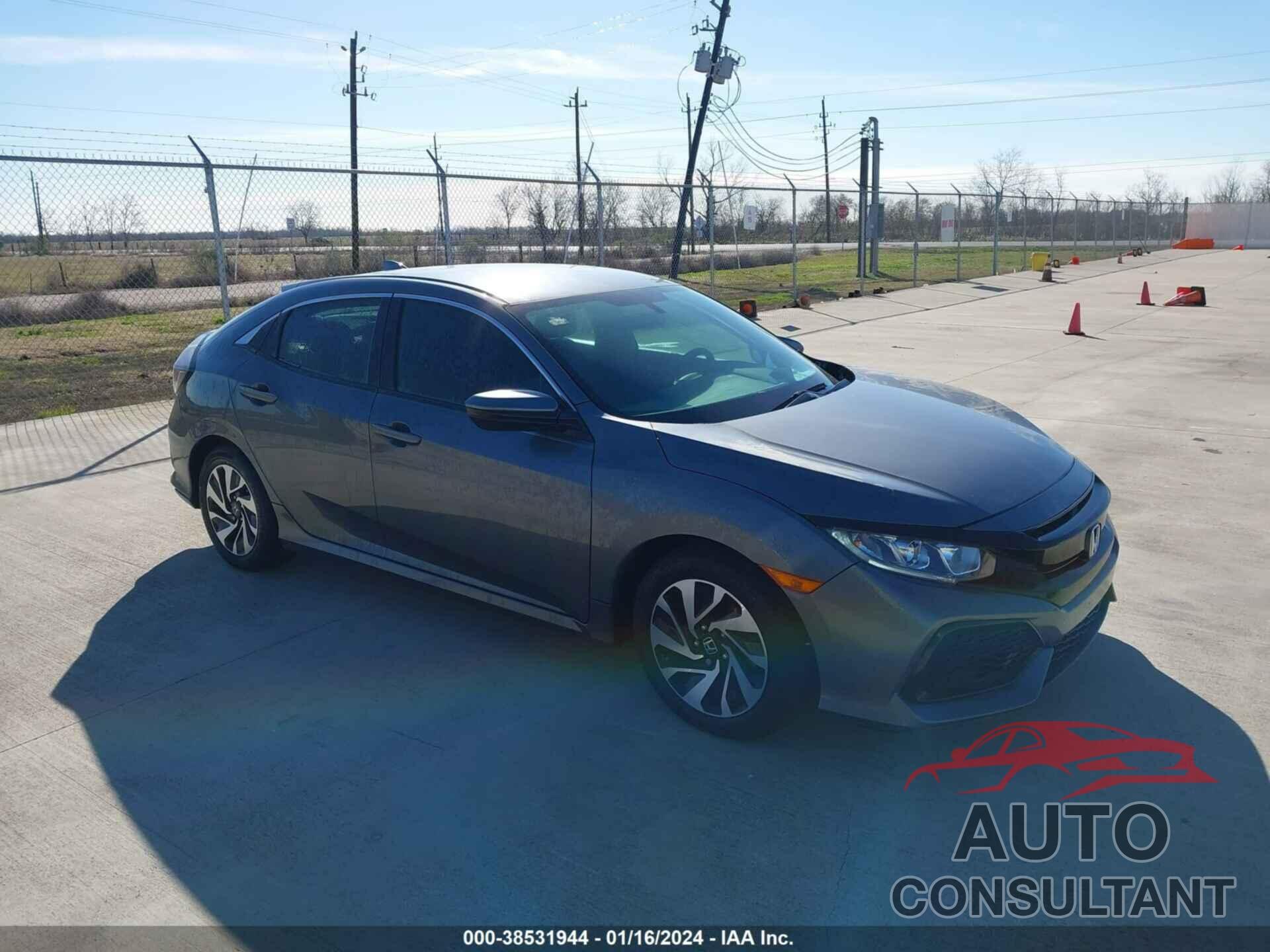 HONDA CIVIC HATCHBACK 2017 - SHHFK7H29HU226956