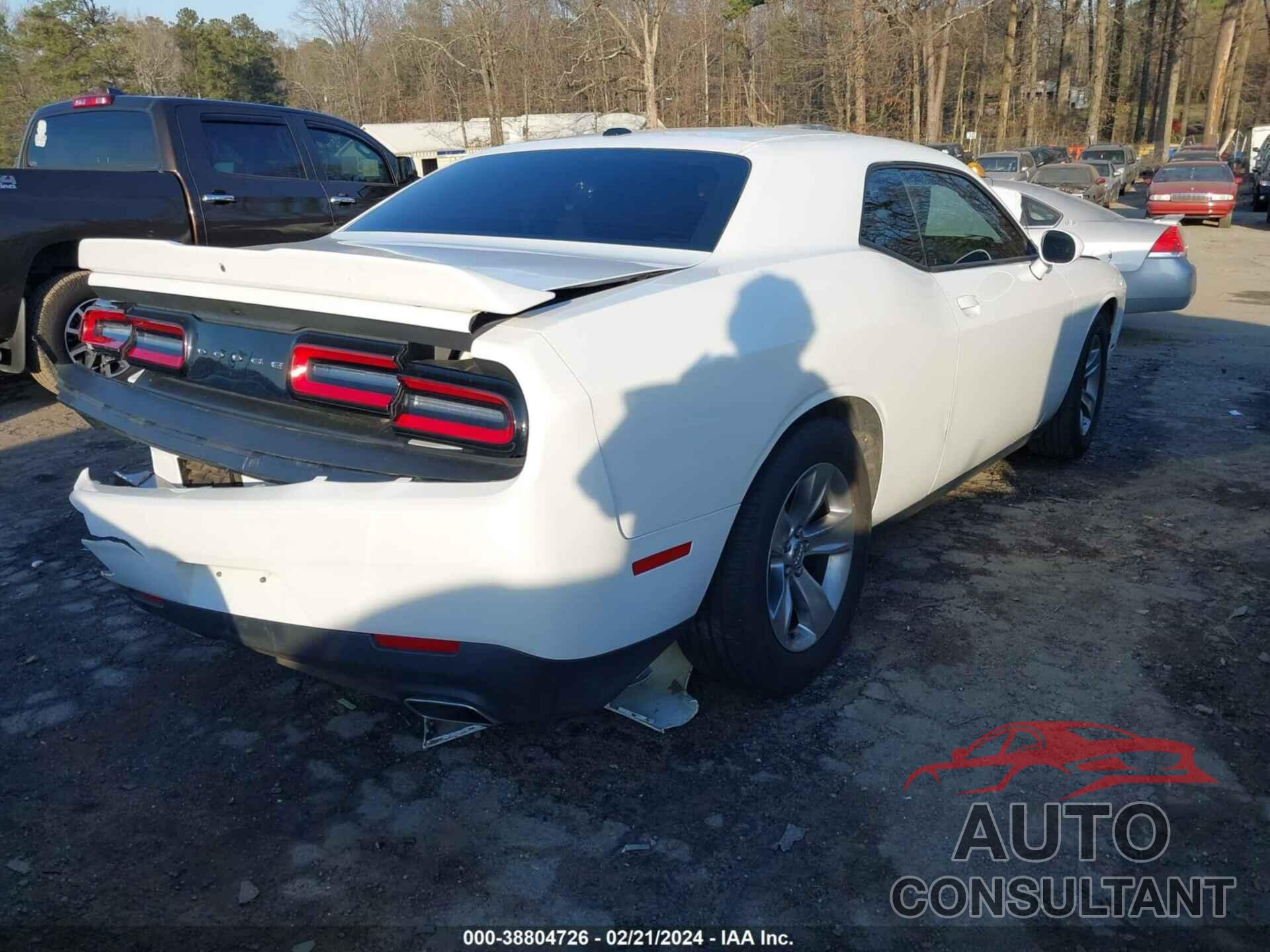 DODGE CHALLENGER 2019 - 2C3CDZAG4KH557708