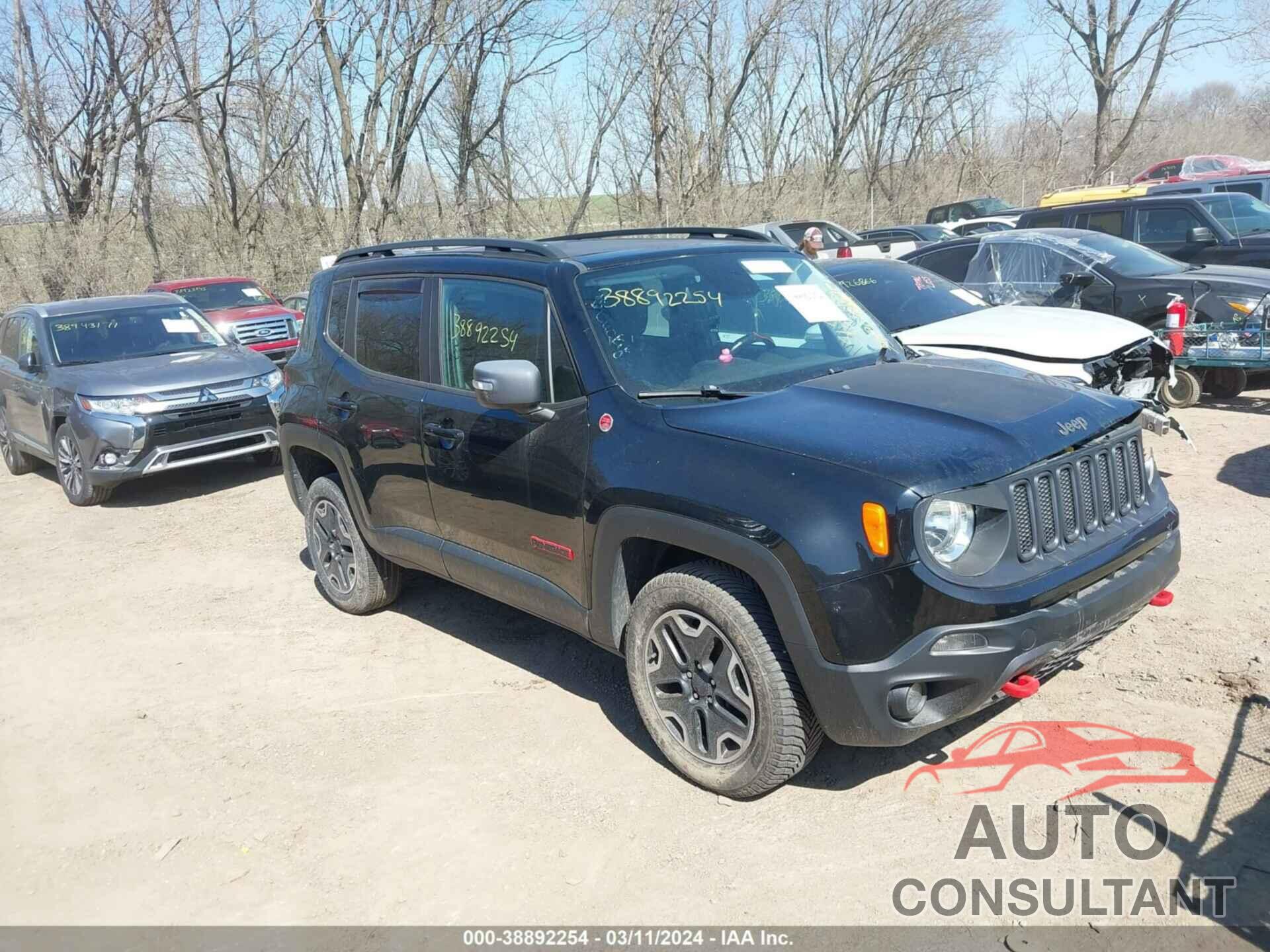 JEEP RENEGADE 2016 - ZACCJBCTXGPD40806