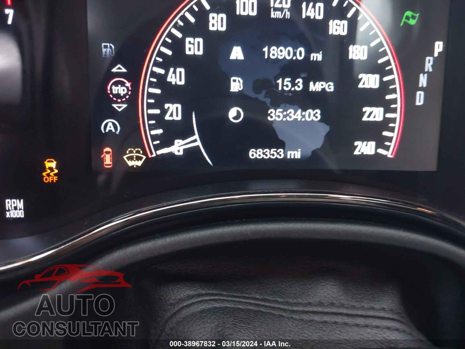 DODGE DURANGO 2018 - 1C4RDJDG3JC486473