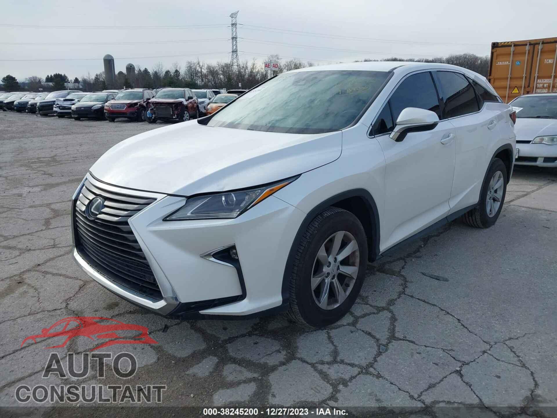 LEXUS RX 2017 - 2T2ZZMCA1HC076476