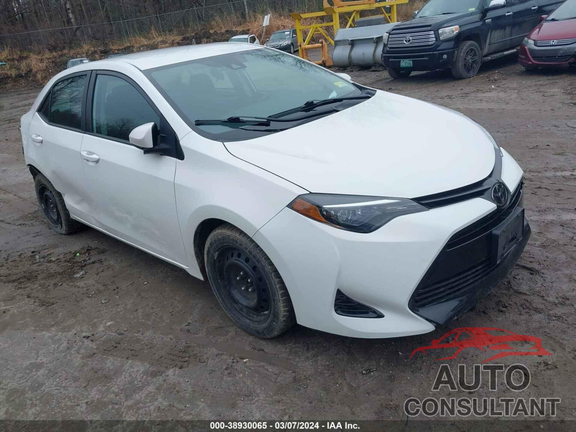 TOYOTA COROLLA 2019 - 5YFBURHE1KP871855