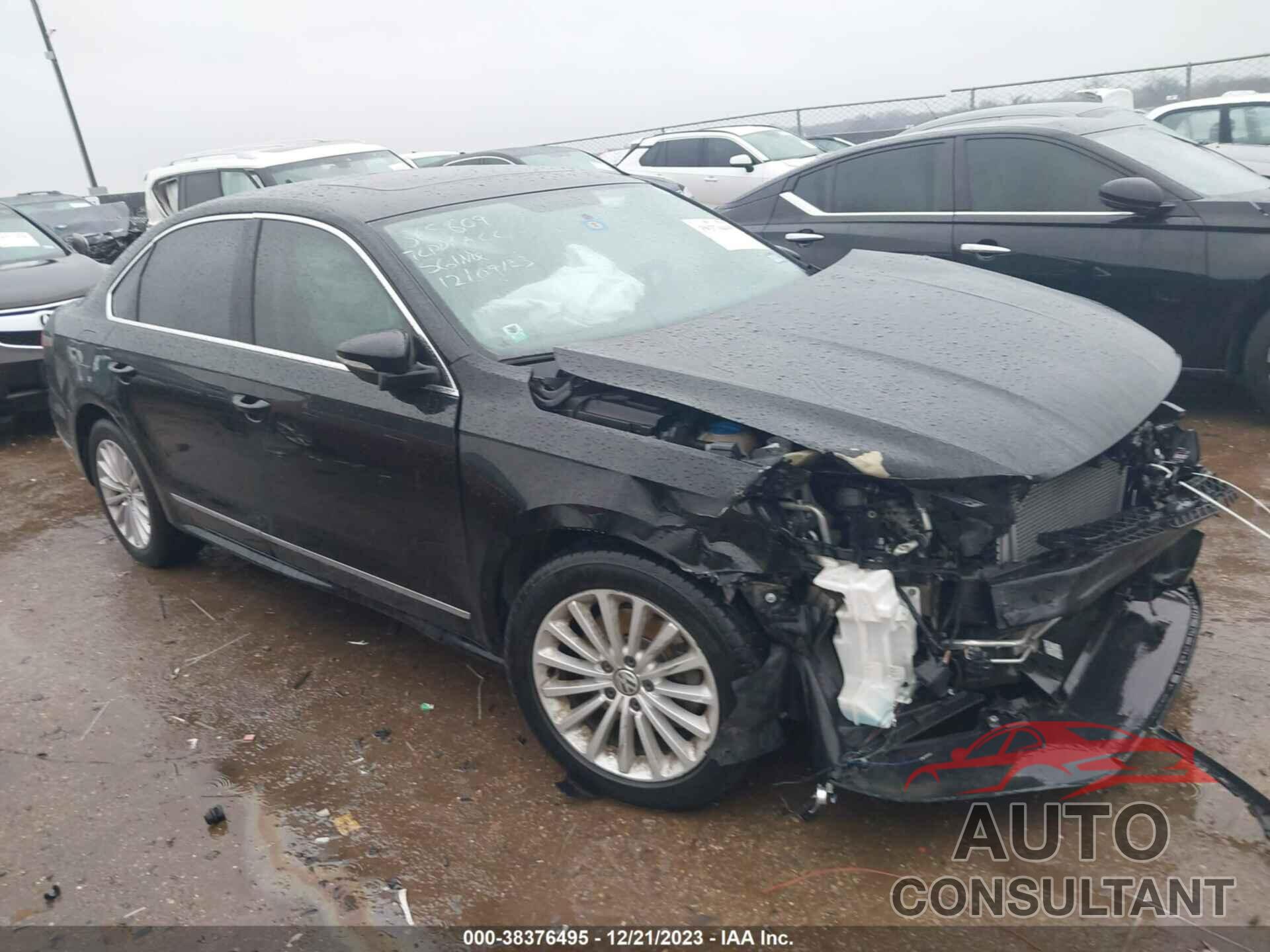 VOLKSWAGEN PASSAT 2016 - 1VWBT7A33GC025501
