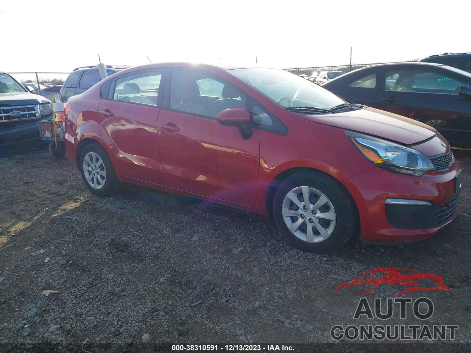 KIA RIO 2017 - KNADM4A36H6044287